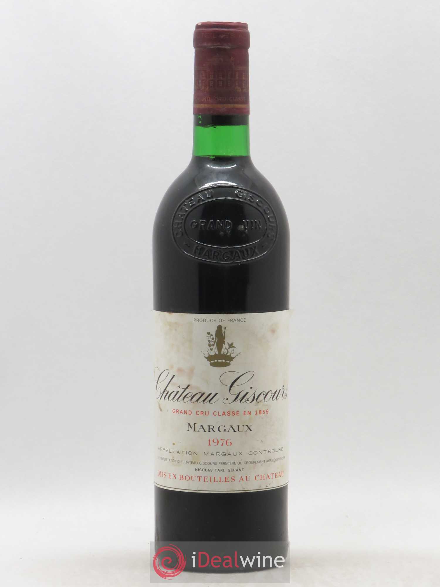 Château Giscours 3ème Grand Cru Classé 1976 - Lot de 1 bouteille - 0