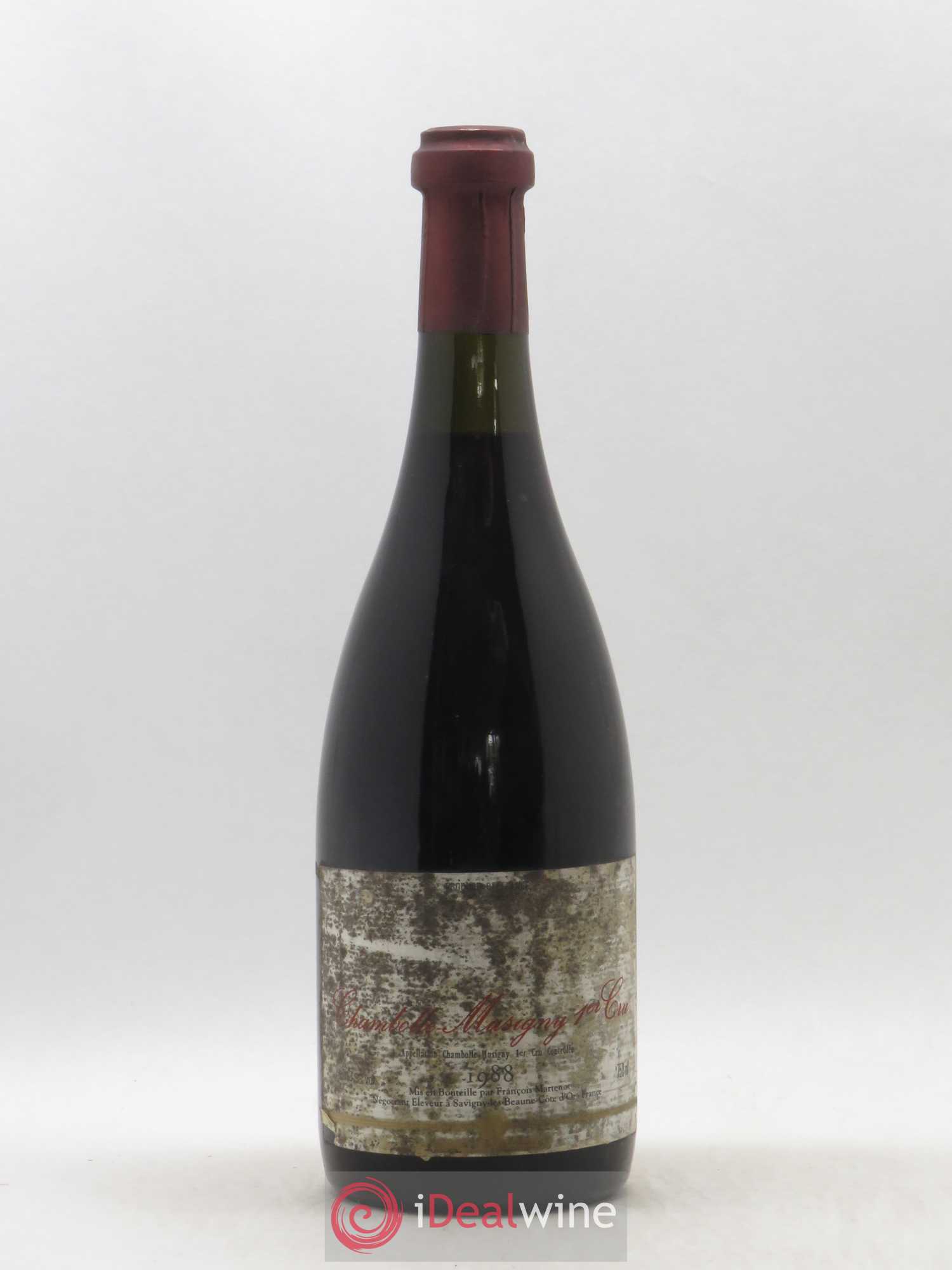 Chambolle-Musigny 1er Cru Domaine Francois Martenot 1988 - Posten von 1 Flasche - 0