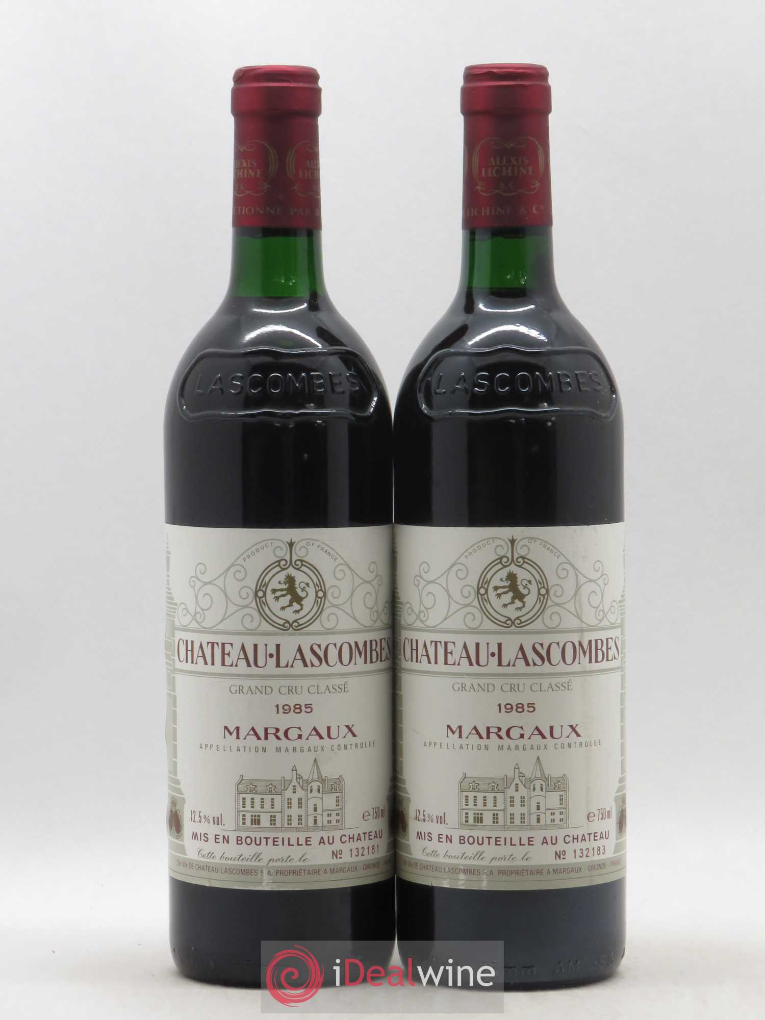 Château Lascombes 2ème Grand Cru Classé 1985 - Lot de 2 bouteilles - 0