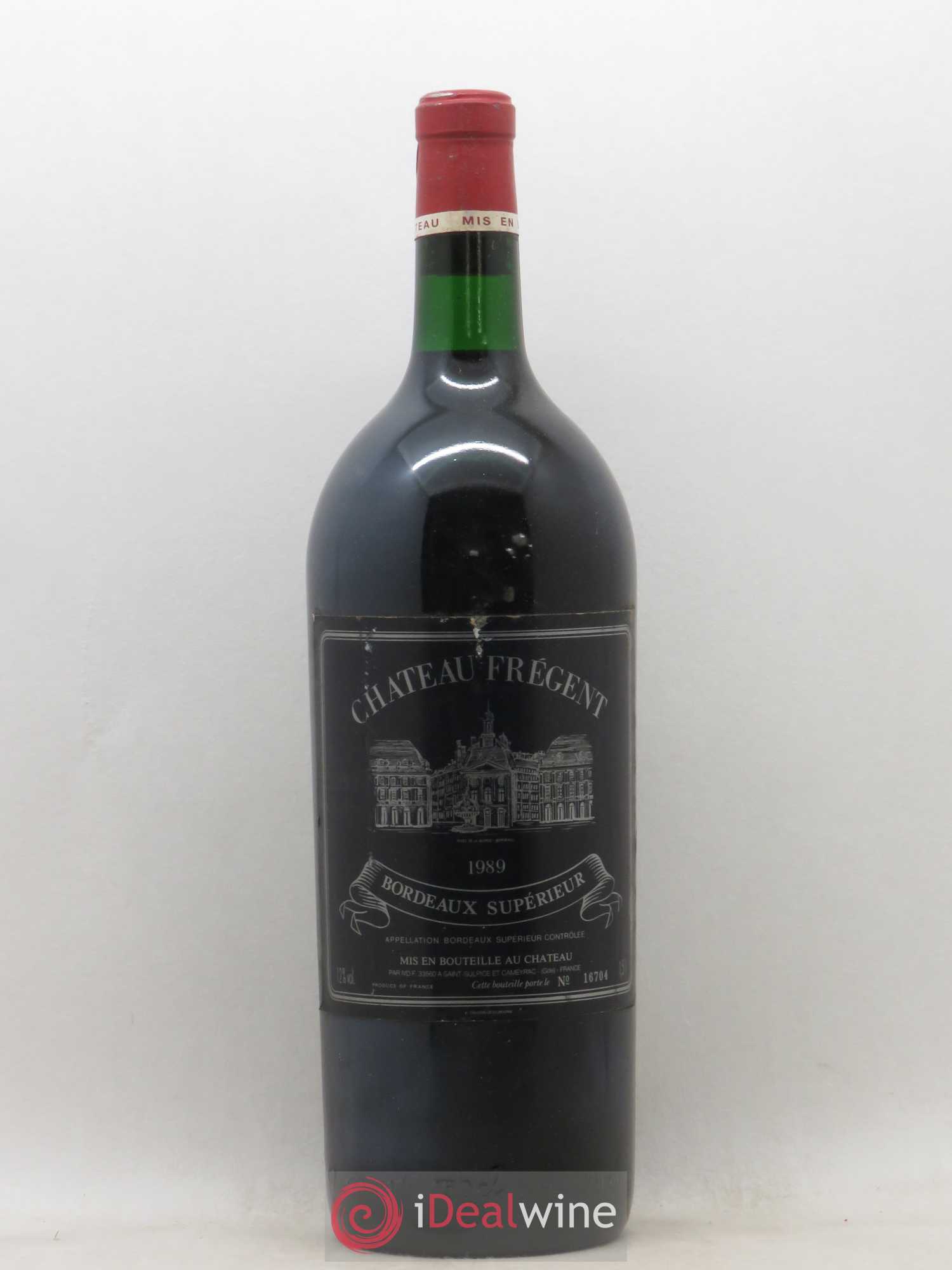 Bordeaux Château Fregent Bordeaux Supérieur 1989 - Posten von 1 Magnum - 0