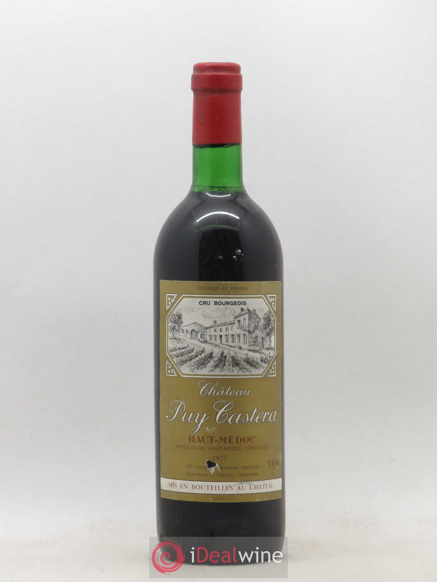 Château Puy Castera Cru Bourgeois 1977 - Lot de 1 bouteille - 0