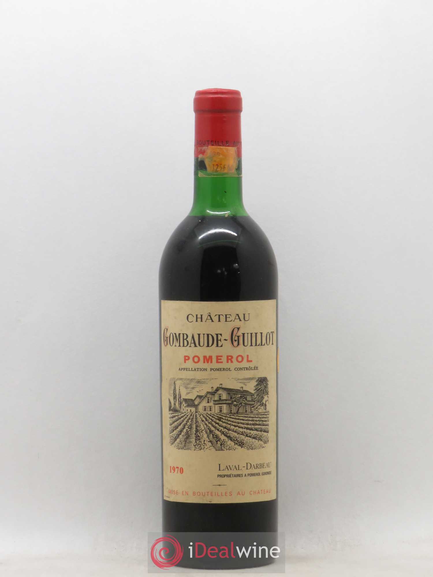 Château Gombaude Guillot 1970 - Lot de 1 bouteille - 0