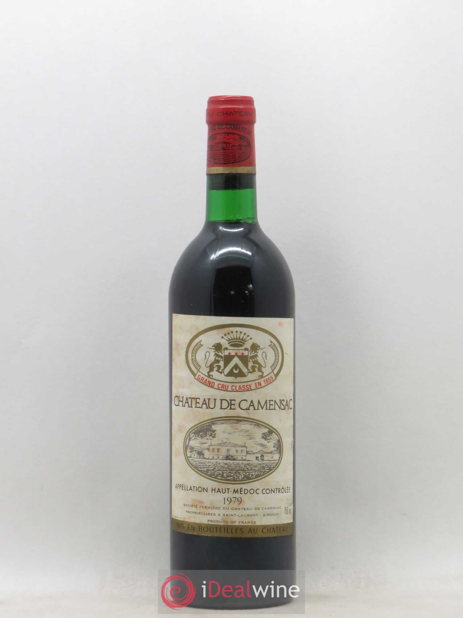 Château Camensac 5ème Grand Cru Classé 1979 - Lot de 1 bouteille - 0