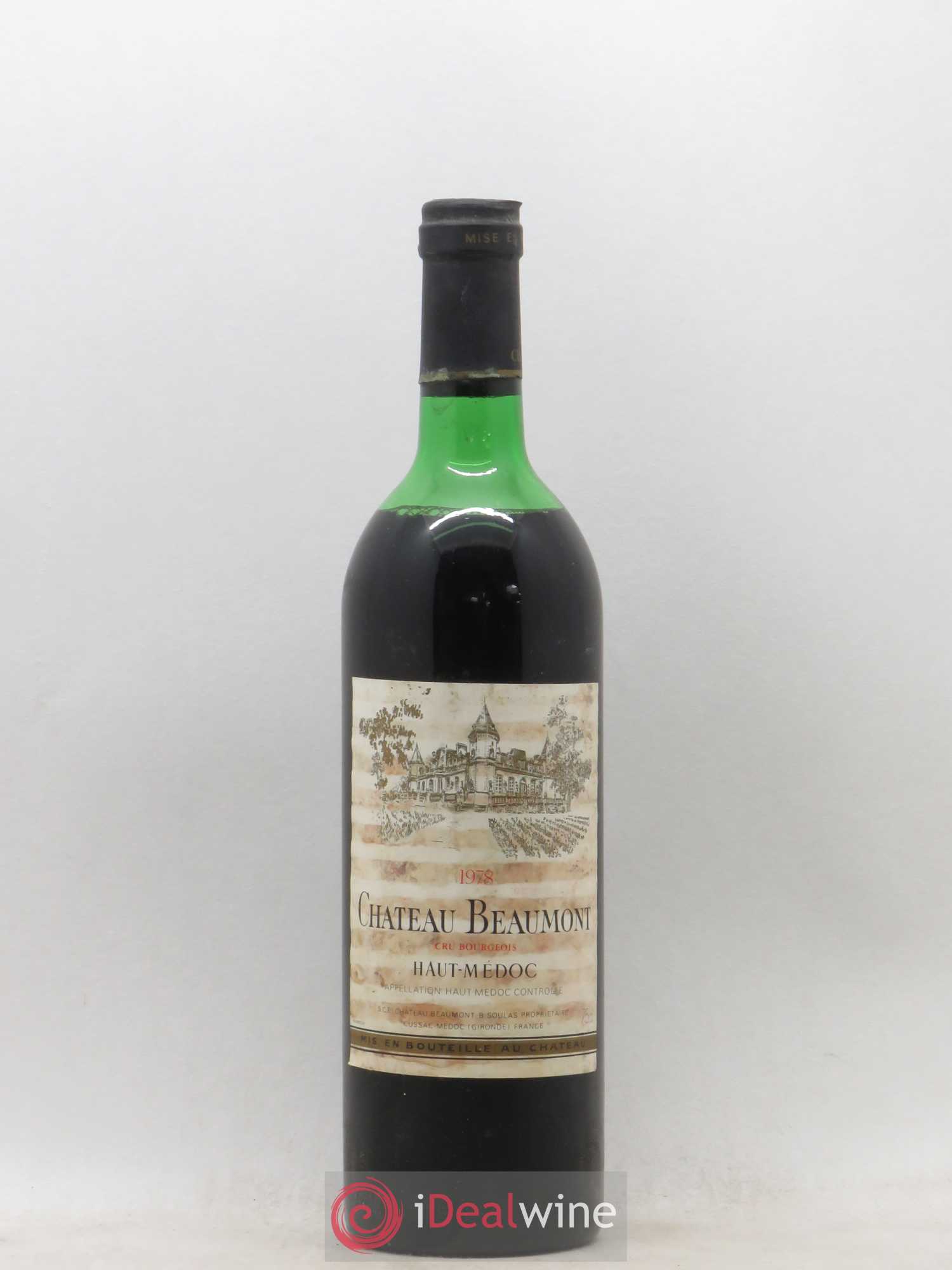 Château Beaumont Cru Bourgeois 1978 - Lot de 1 bouteille - 0