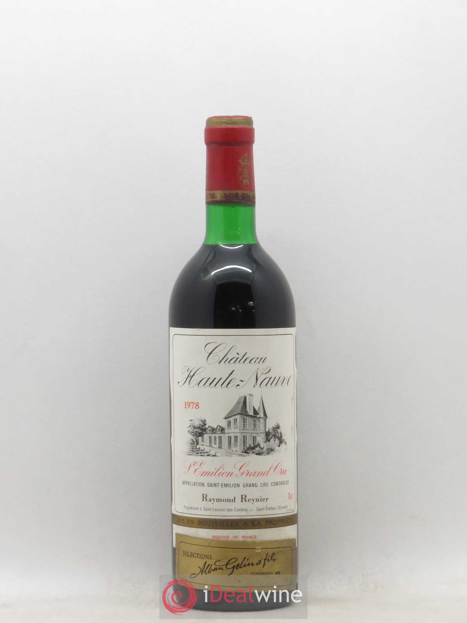 Saint-Émilion Grand Cru Château Haut Nauve 1978 - Lot de 1 bouteille - 0