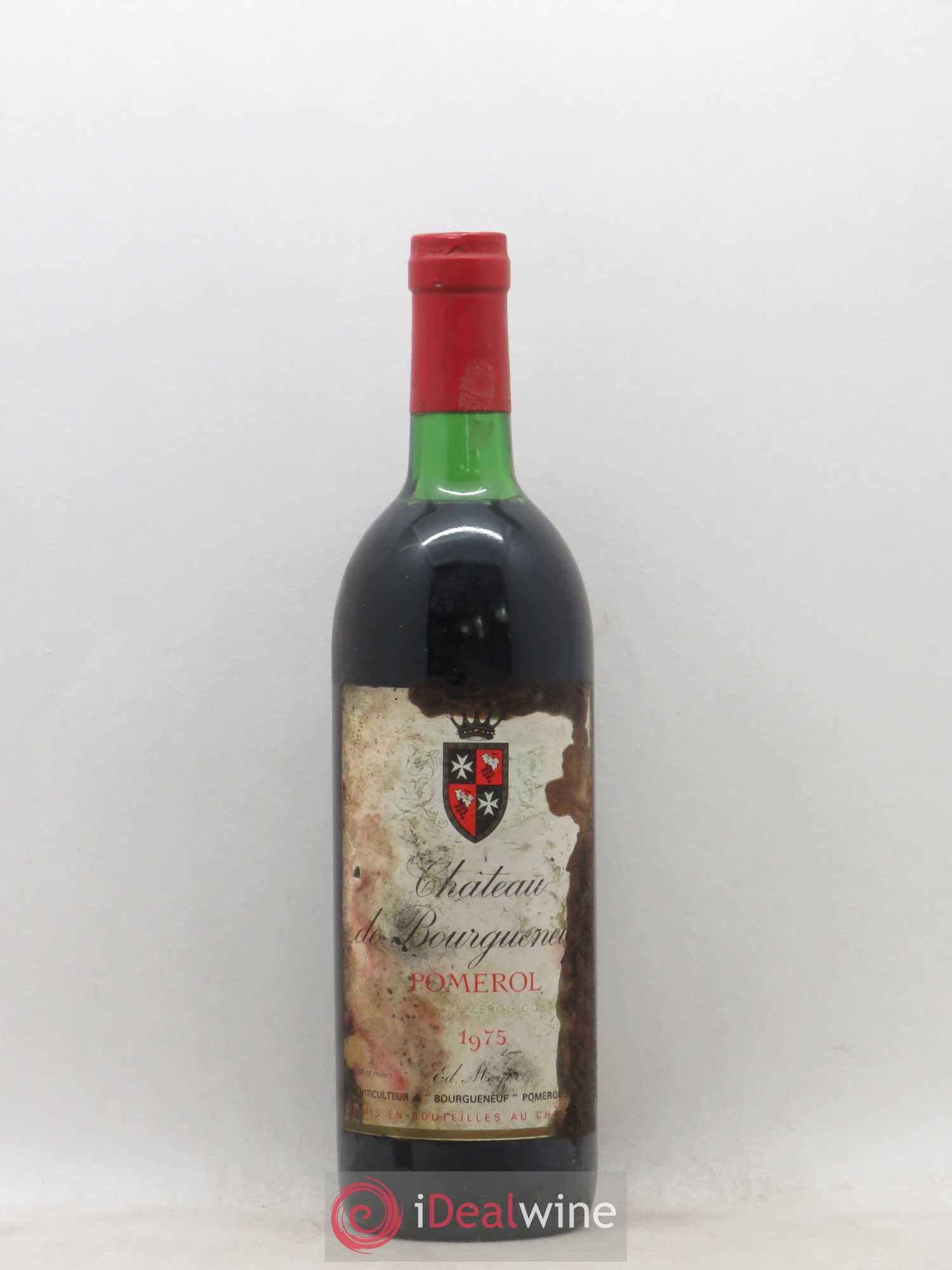 Pomerol Château de Bourgueneuf 1975 - Lot de 1 bouteille - 0