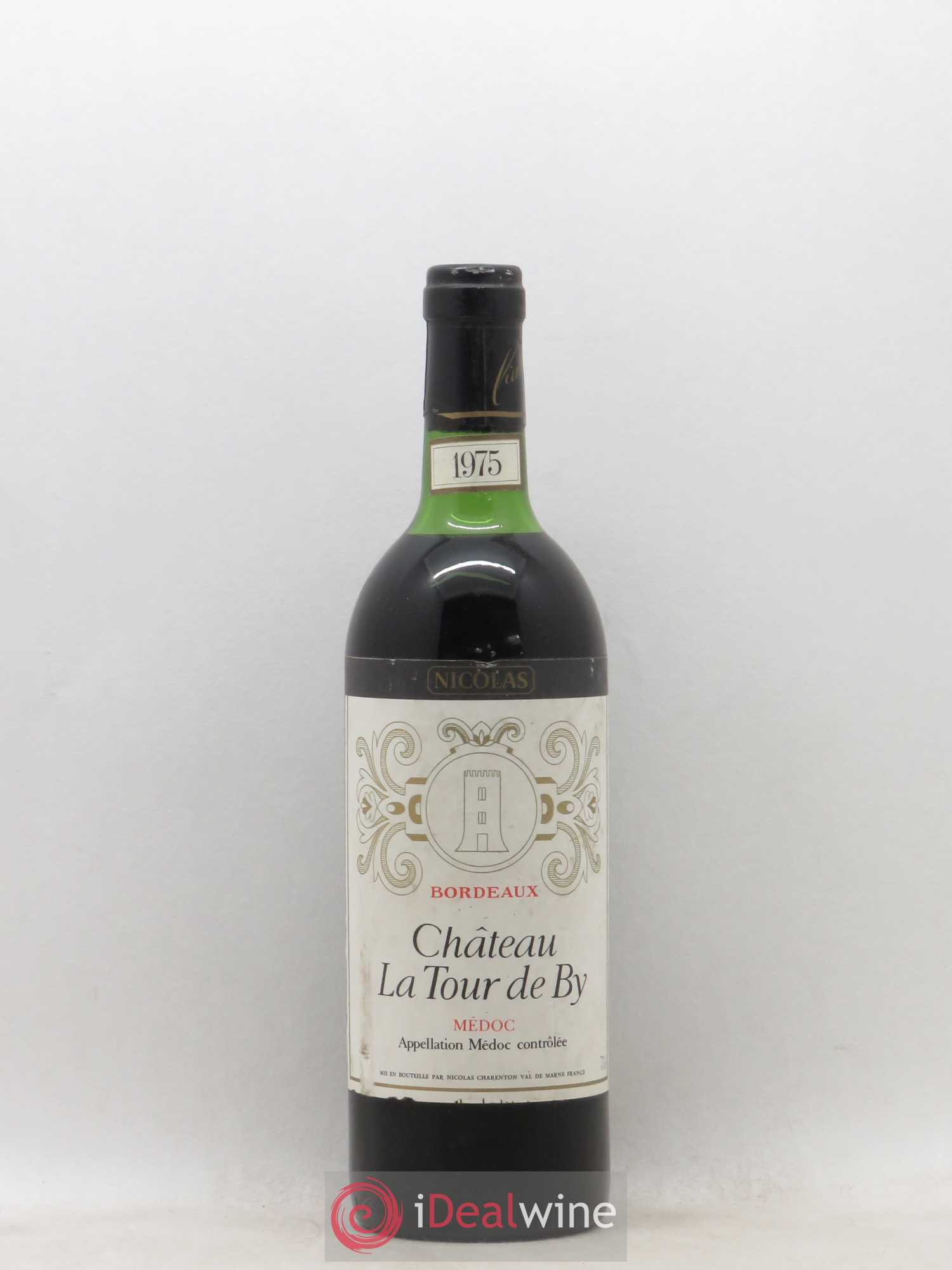 Château La Tour de By Cru Bourgeois 1975 - Lot de 1 bouteille - 0