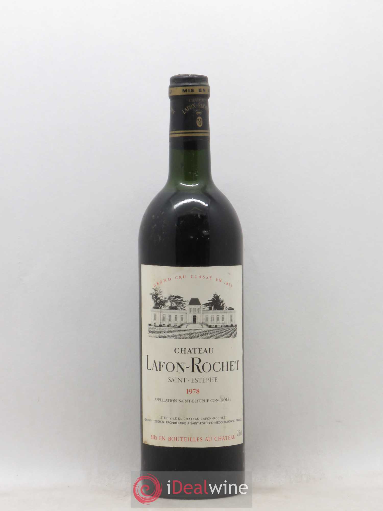Château Lafon Rochet 4ème Grand Cru Classé 1978 - Lot de 1 bouteille - 0