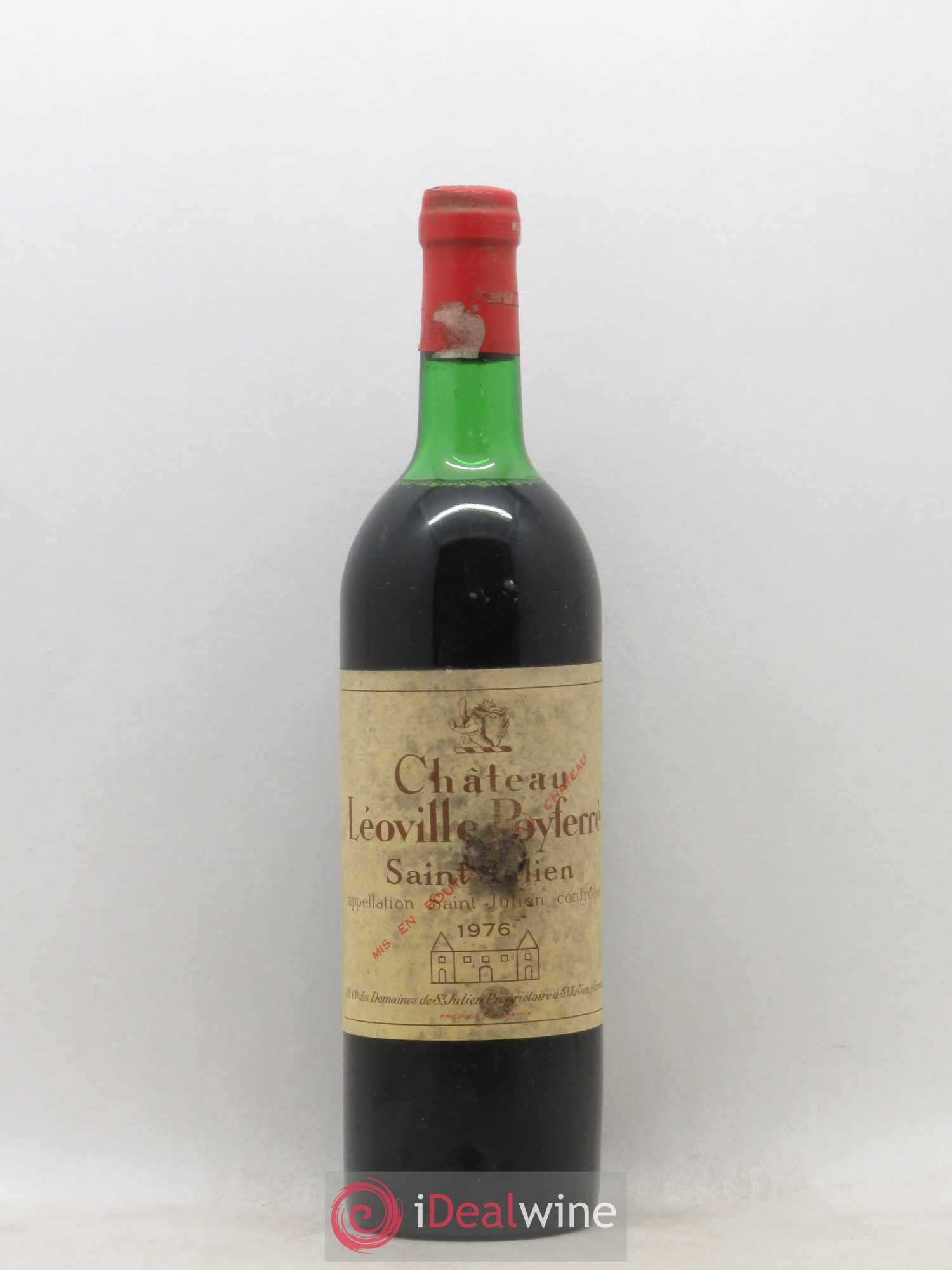 Château Léoville Poyferré 2ème Grand Cru Classé 1976 - Lot de 1 bouteille - 0