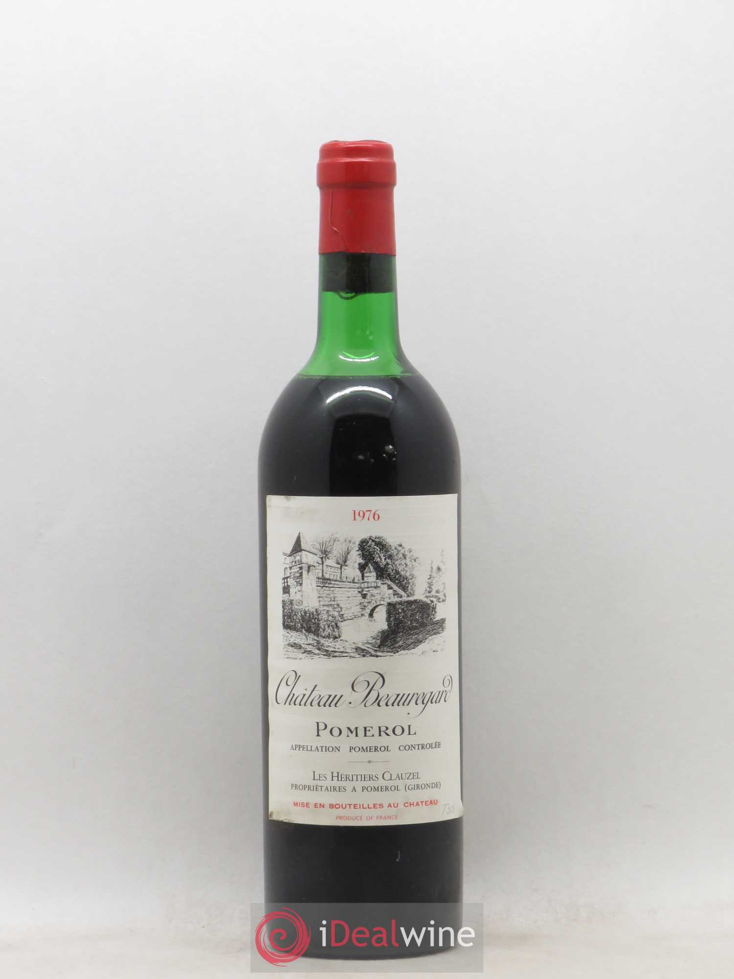 Château Beauregard 1976 - Lot de 1 bouteille - 0
