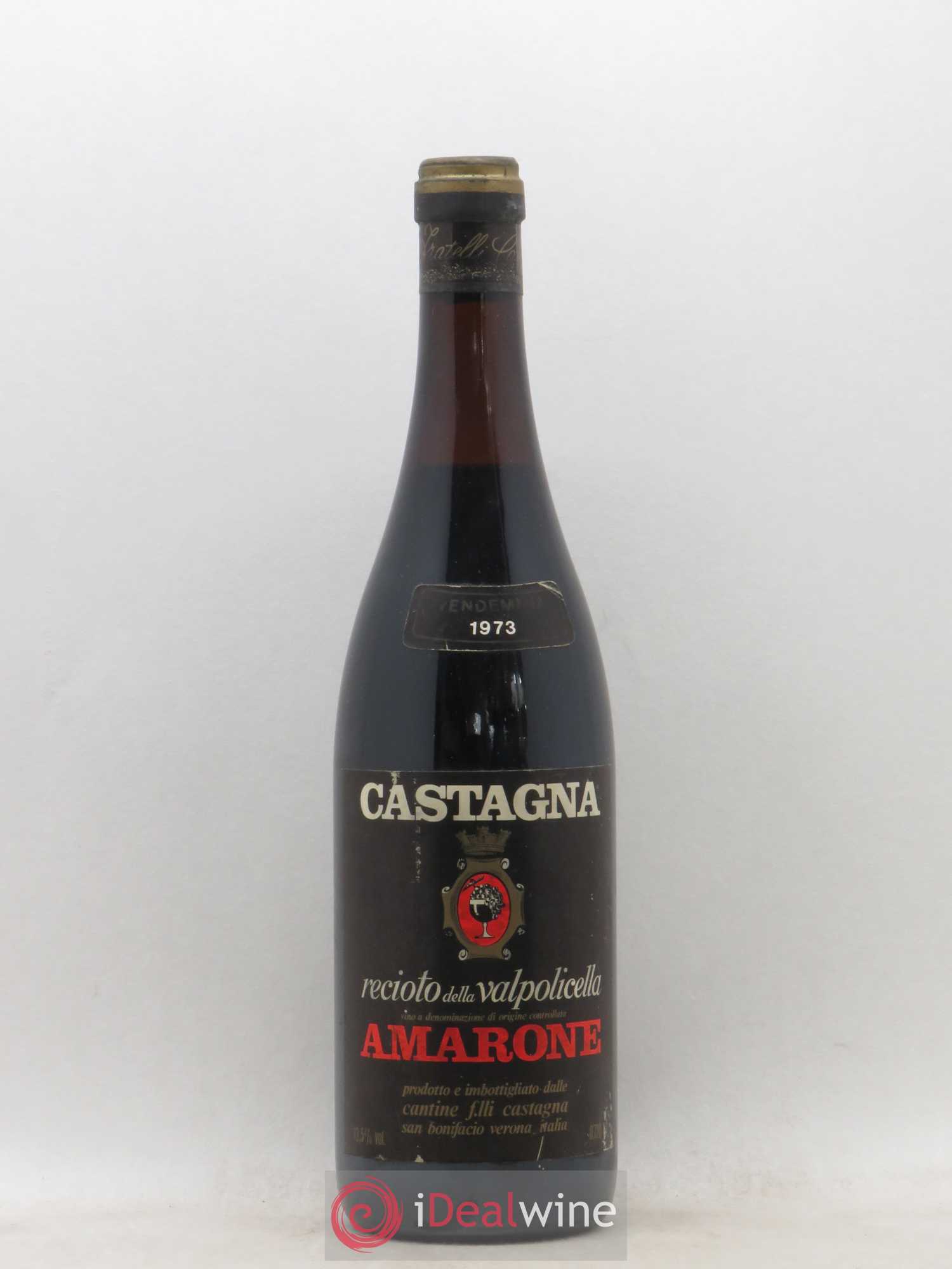 Amarone della Valpolicella DOC Recioto Castagna 1973 - Lot de 1 bouteille - 0