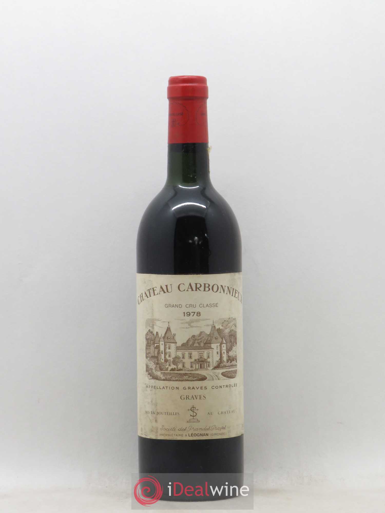 Château Carbonnieux Cru Classé de Graves 1978 - Lot de 1 bouteille - 0