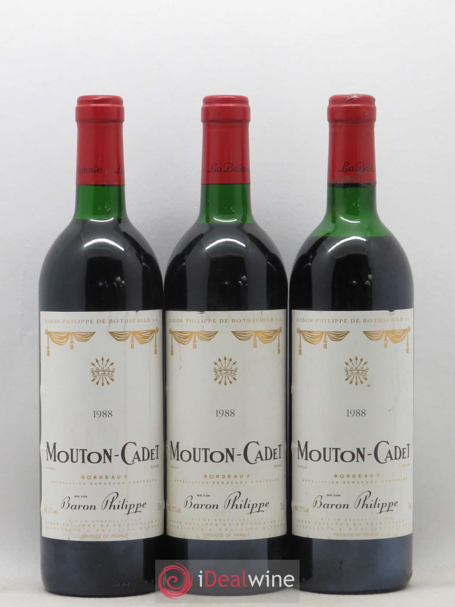 Buy Château Mouton Cadet 1988 (lot: B2185092-8224)