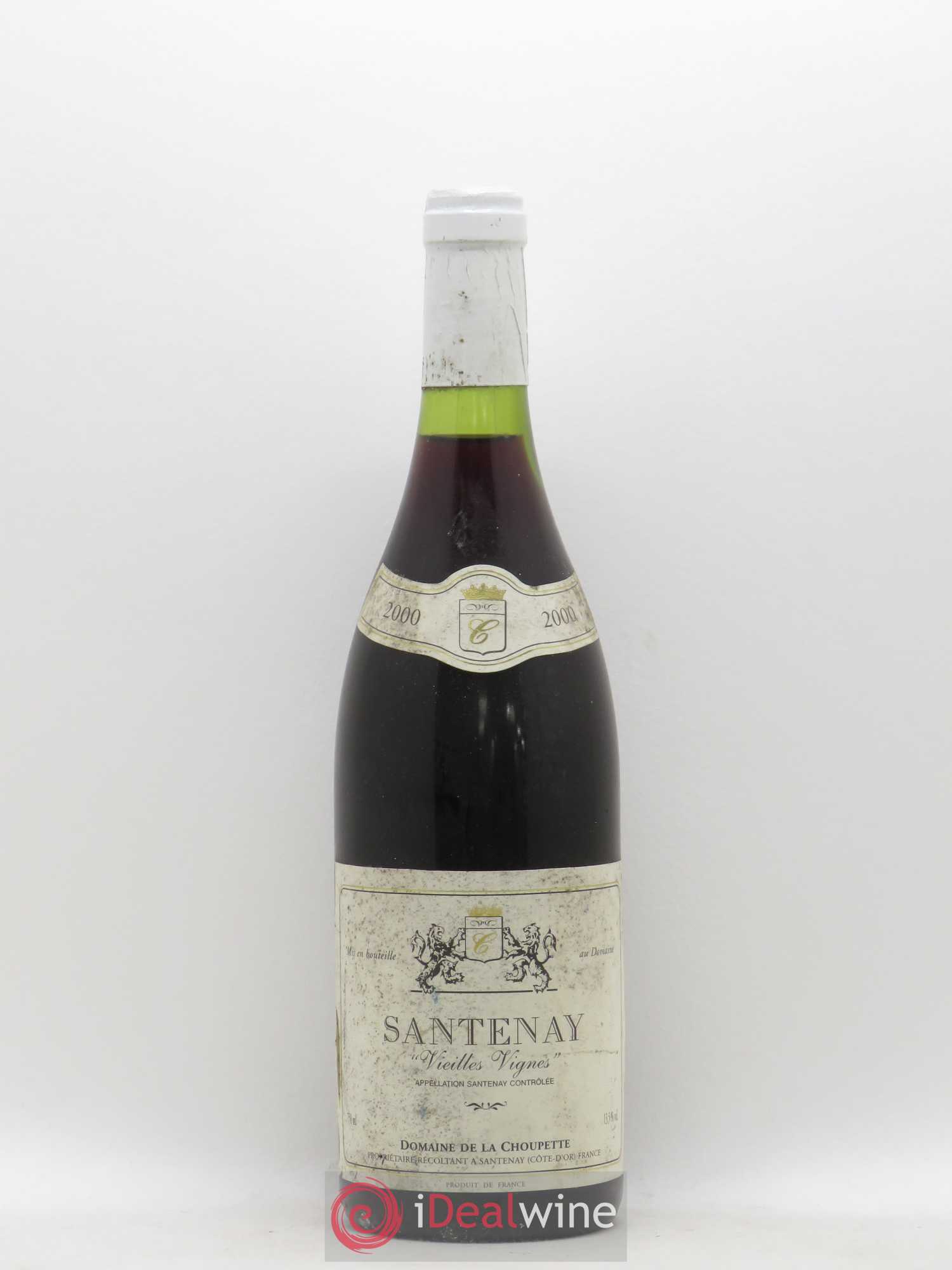 Santenay Vieilles Vignes Domaine de la Choupette 2000 - Posten von 1 Flasche - 0