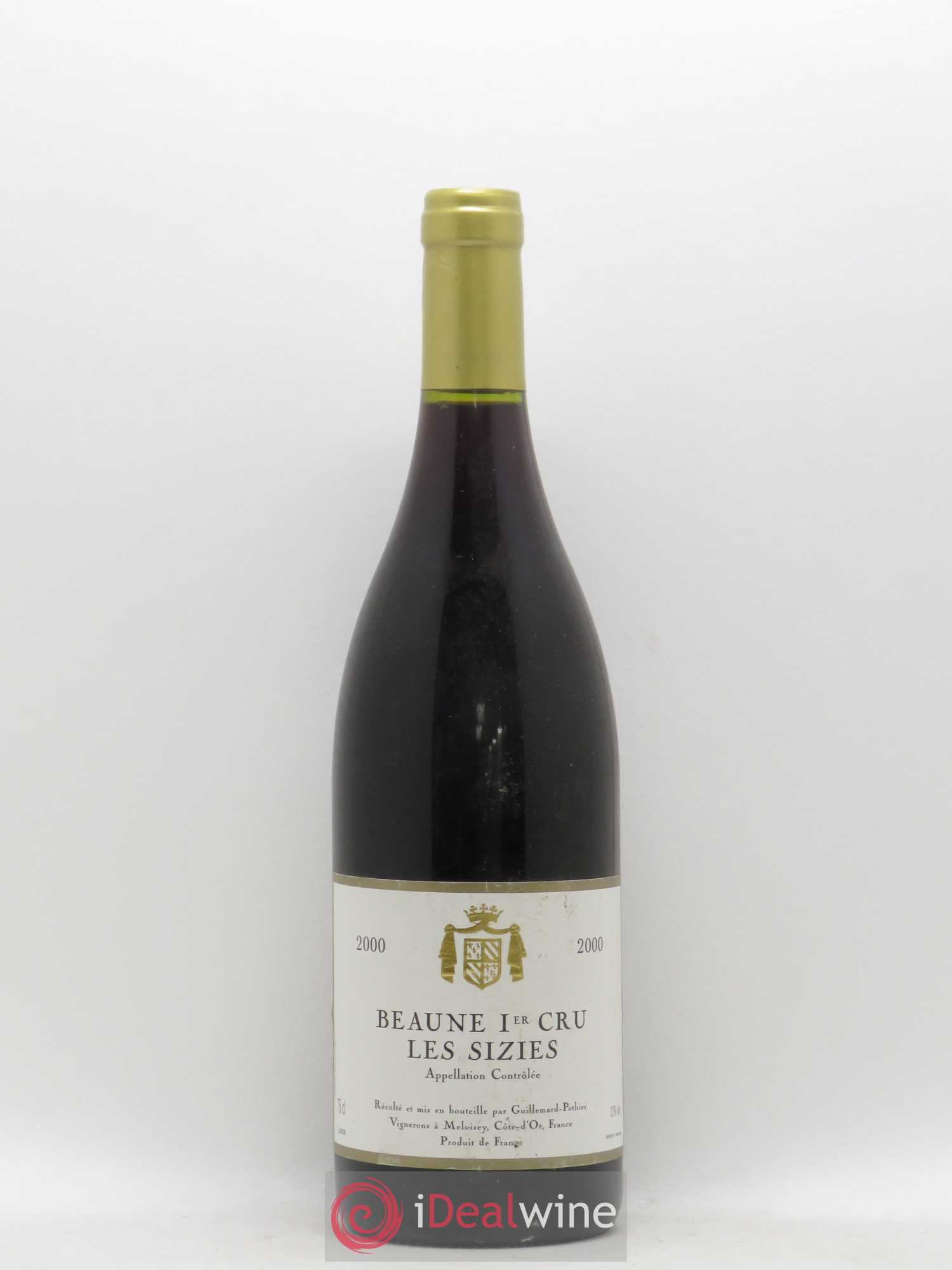 Beaune 1er Cru Les Sizies Guillemard Pothier 2000 - Posten von 1 Flasche - 0