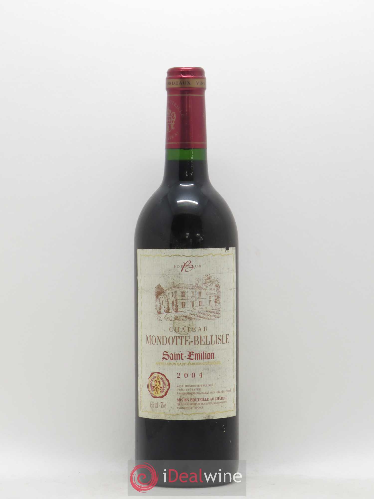 Saint-Émilion Mondotte-Bellisle 2004 - Posten von 1 Flasche - 0