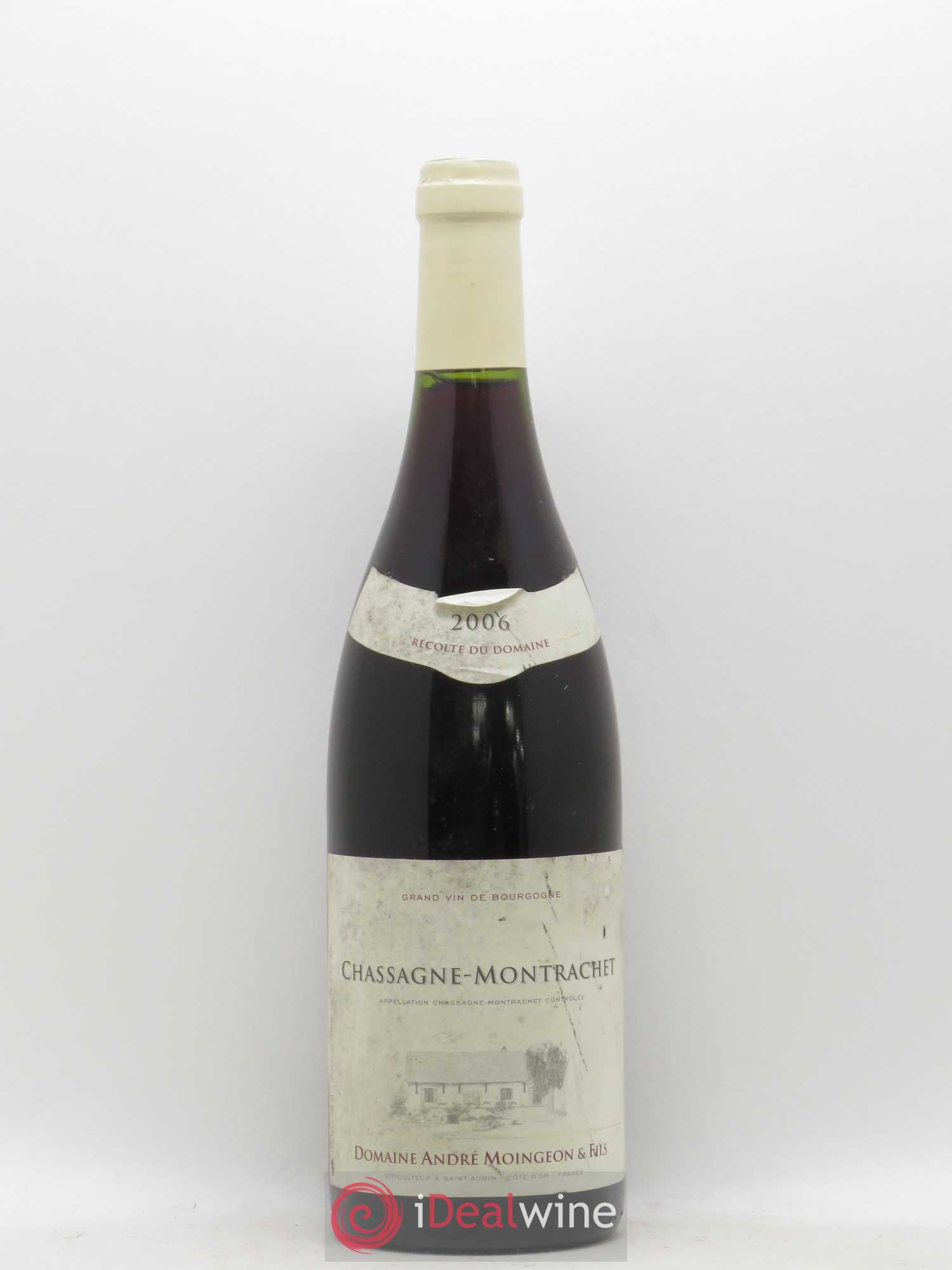 Chassagne-Montrachet Andre Moingeon 2006 - Lot de 1 bouteille - 0