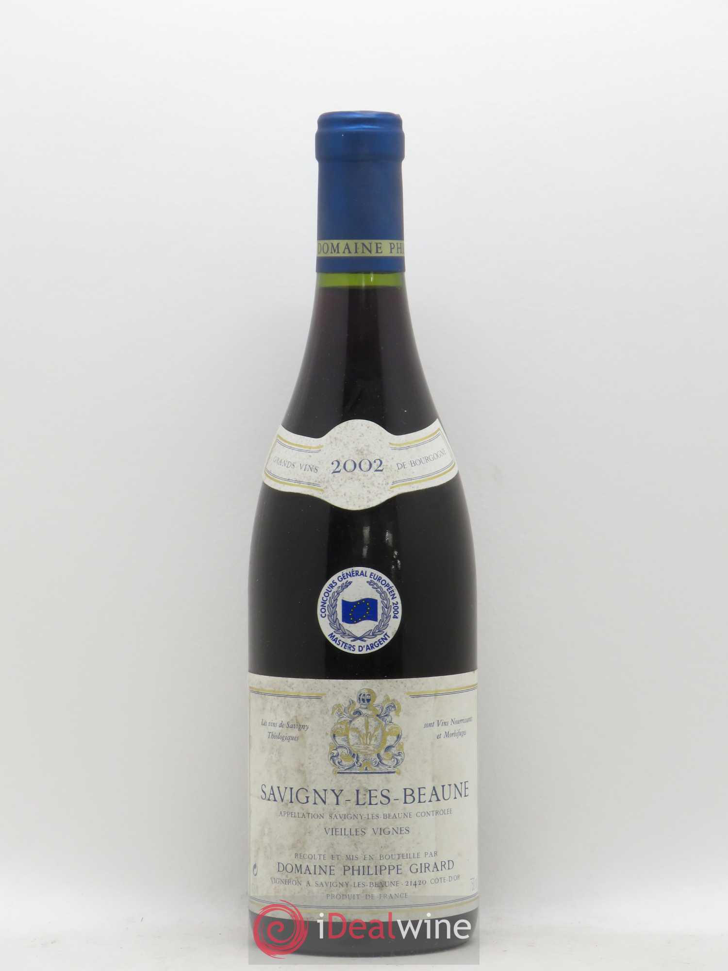 Savigny-lès-Beaune Vieilles Vignes Domaine Philippe Girard 2002 - Lot de 1 bouteille - 0