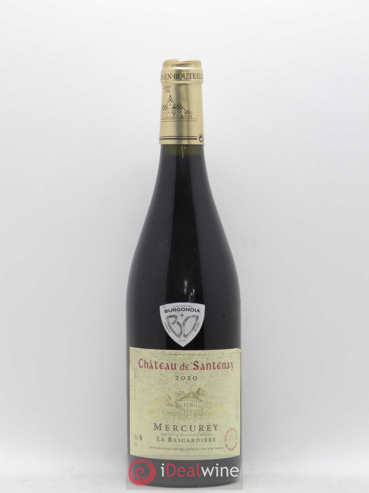 Mercurey Château Santenay La Brigadiere 2010 - Posten von 1 Flasche - 0