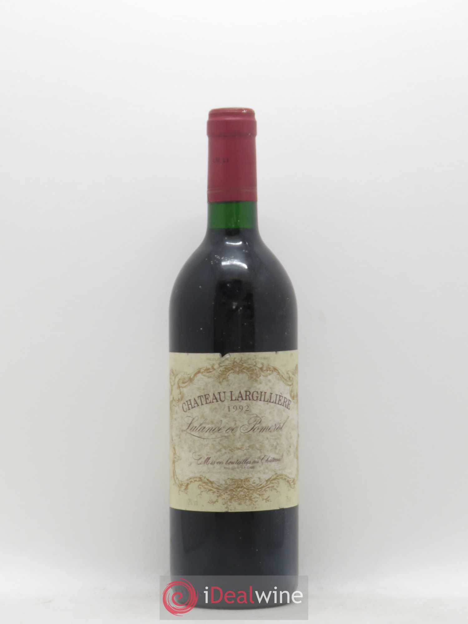 Lalande-de-Pomerol Château Largilliere 1992 - Posten von 1 Flasche - 0
