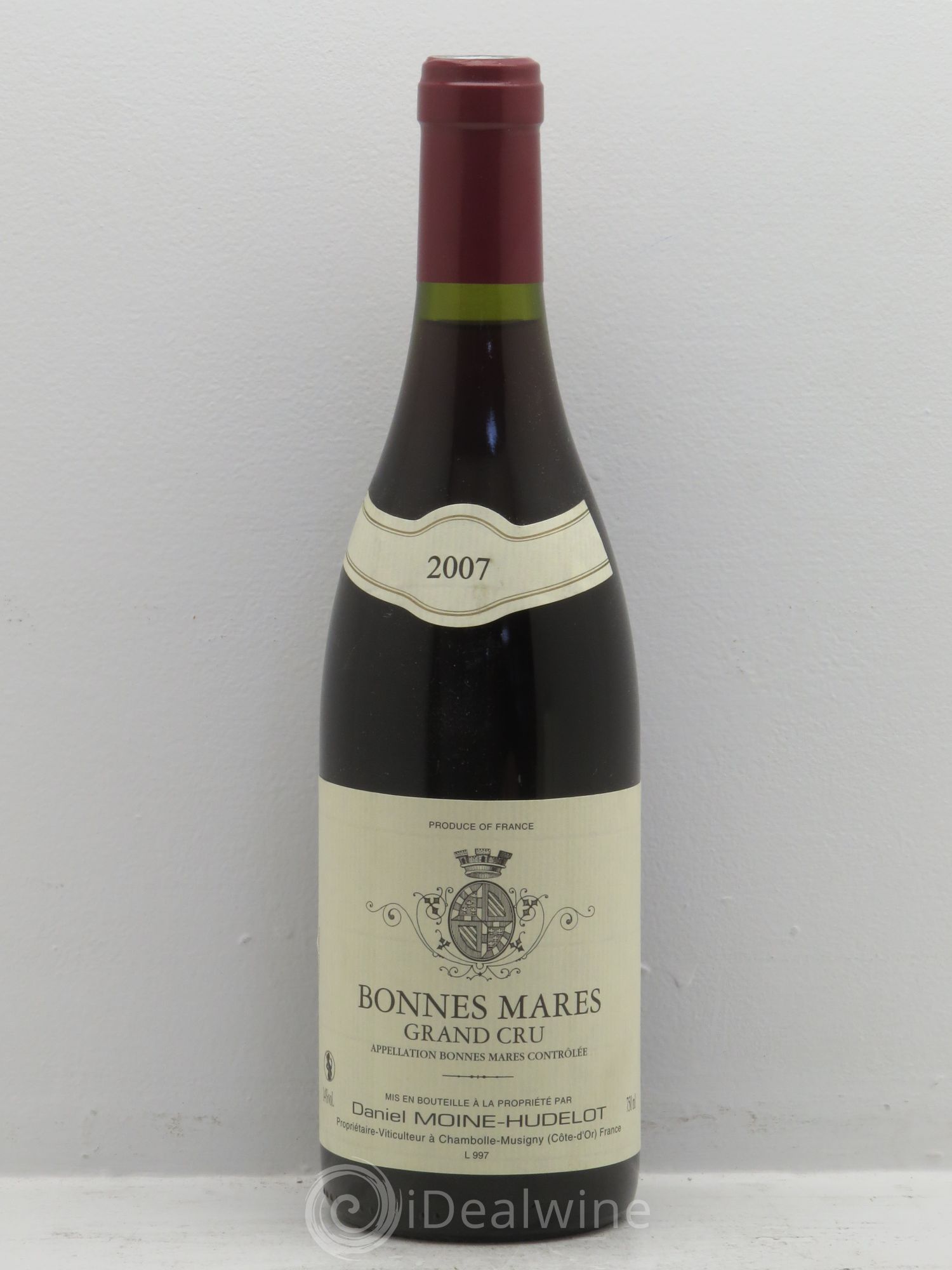Bonnes-Mares Grand Cru Domaine Moine-Hudelot 2007 - Posten von 1 Flasche - 0