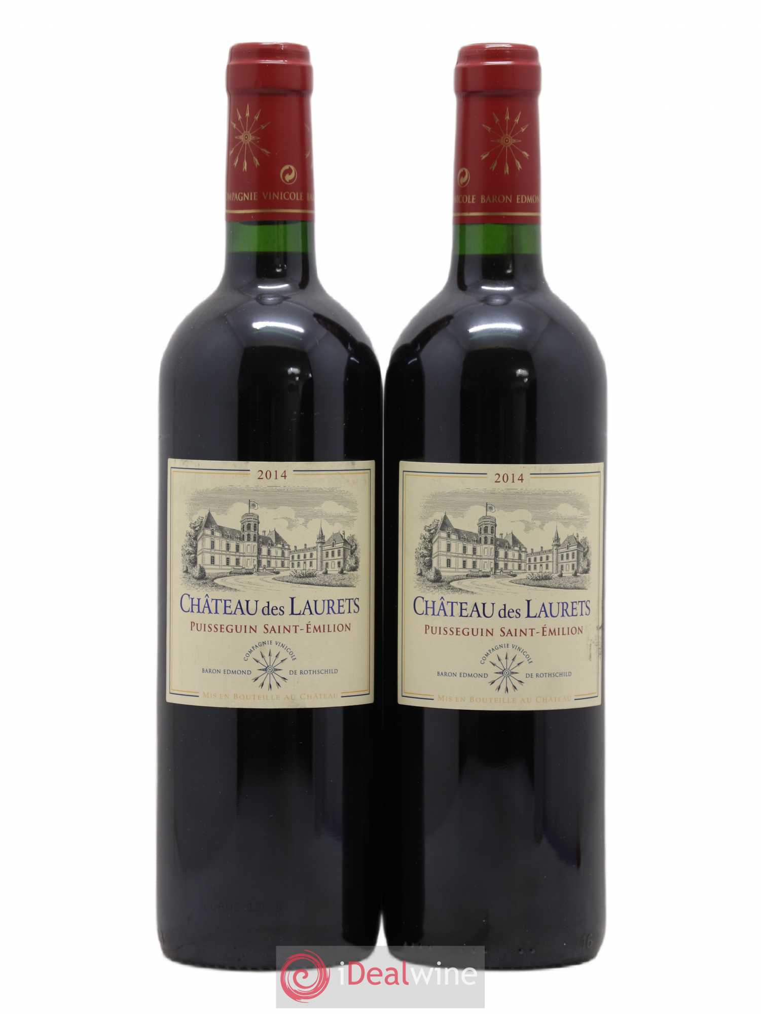 Château des Laurets 2014 - Lot de 2 bouteilles - 0