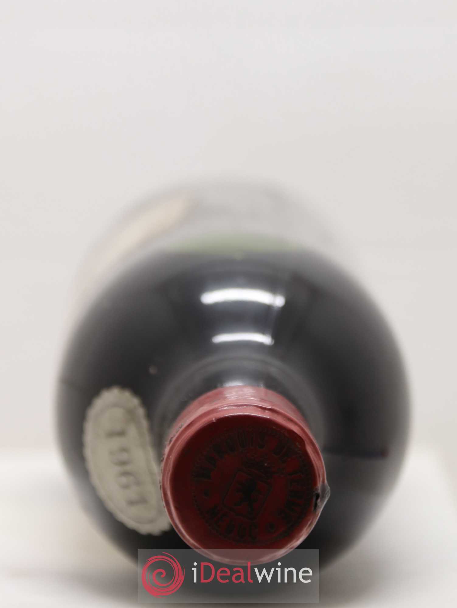 Château Marquis de Terme 4ème Grand Cru Classé 1961 - Lot de 1 bouteille - 1