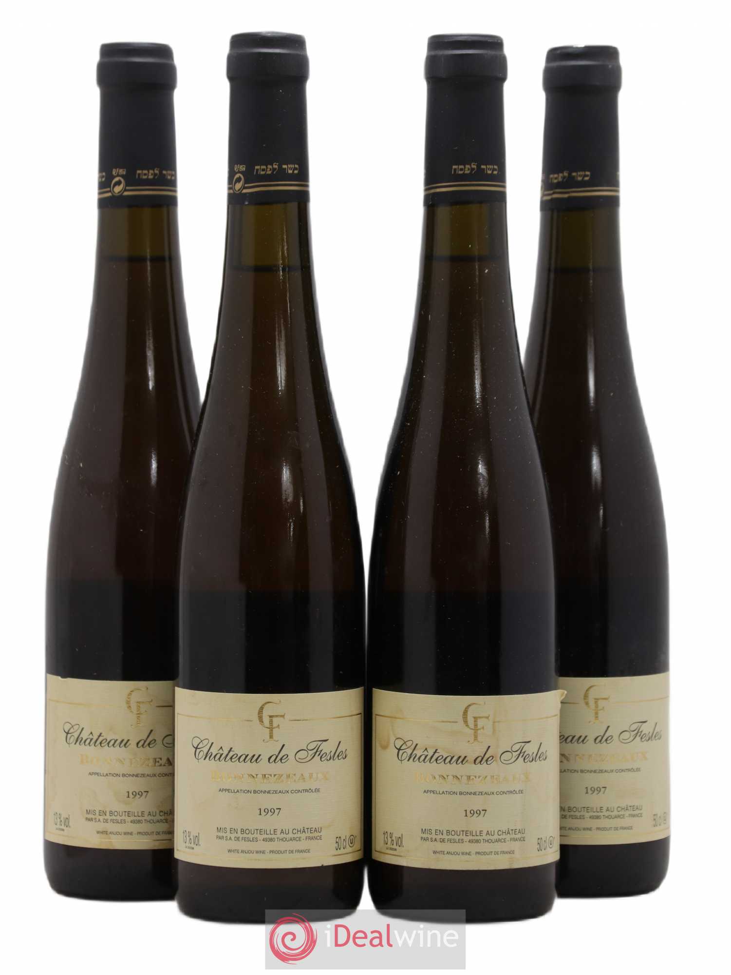 Bonnezeaux Château de Fesles 1997 - Lotto di 4 bottiglie - 0