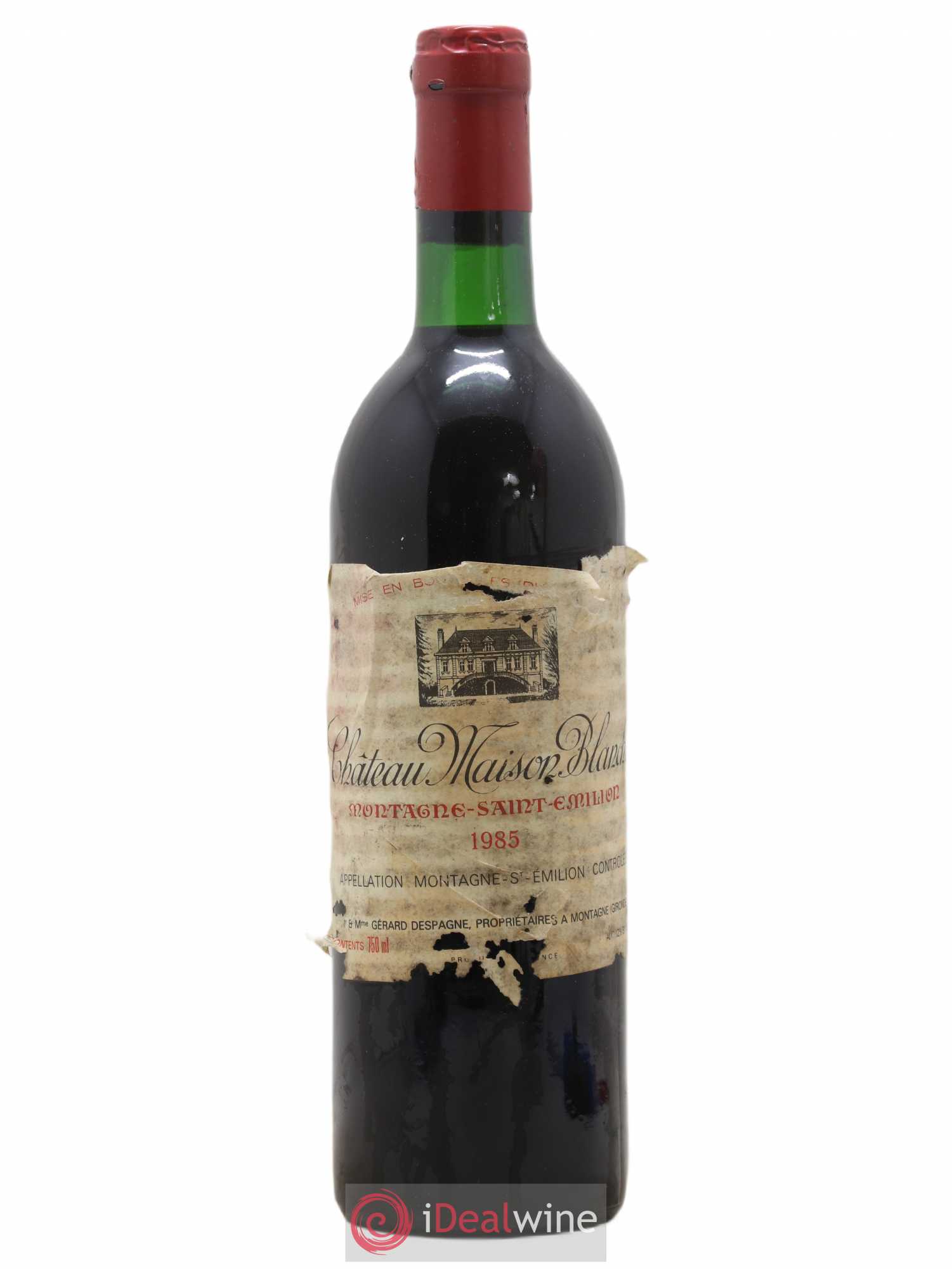 Château Maison Blanche 1985 - Lot de 1 bouteille - 0
