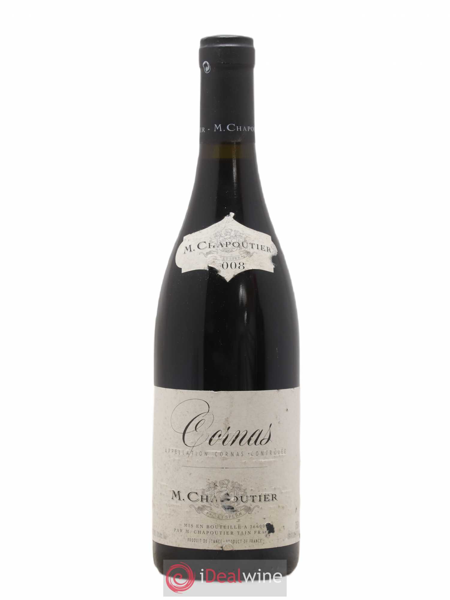 Cornas Chapoutier 2008 - Lot de 1 bouteille - 0