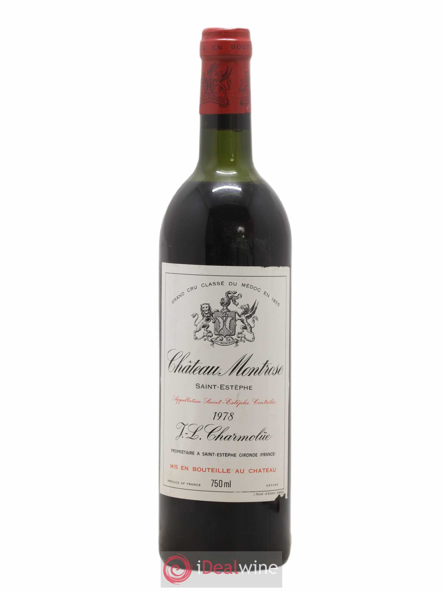 Château Montrose 2ème Grand Cru Classé 1978 - Lot de 1 bouteille - 0