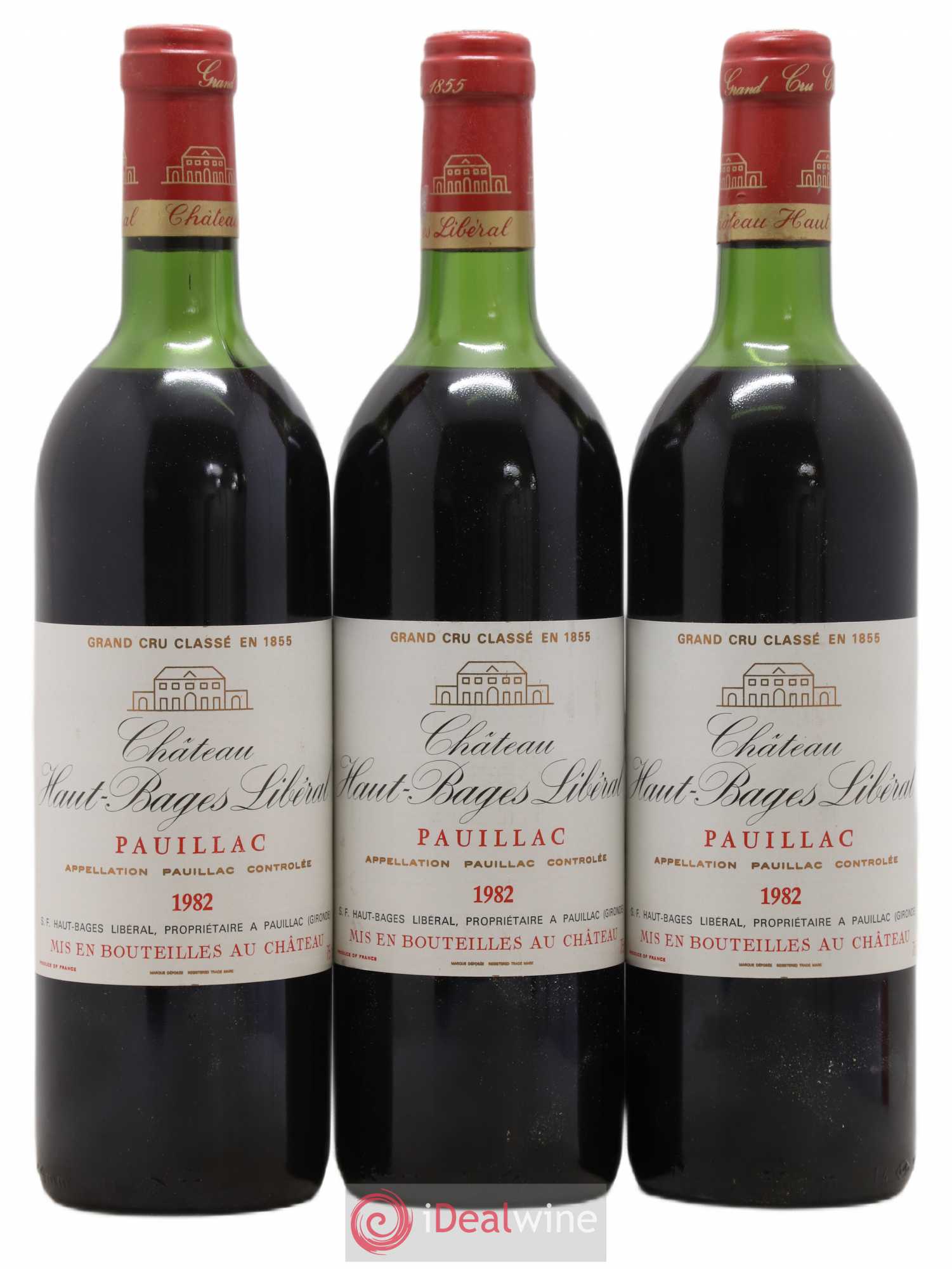 Château Haut Bages Libéral 5ème Grand Cru Classé 1982 - Lot de 6 bouteilles - 2