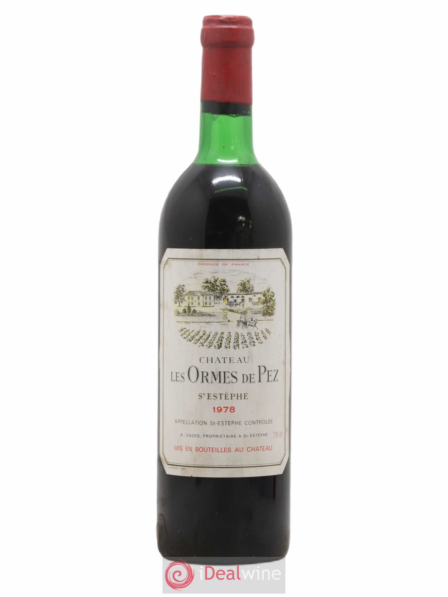 Château les Ormes de Pez 1978 - Lot de 1 bouteille - 0