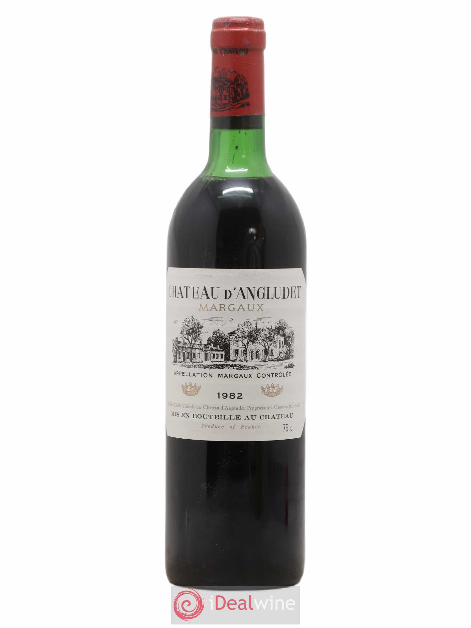 Château d' Angludet Cru Bourgeois 1982 - Lot de 1 bouteille - 0