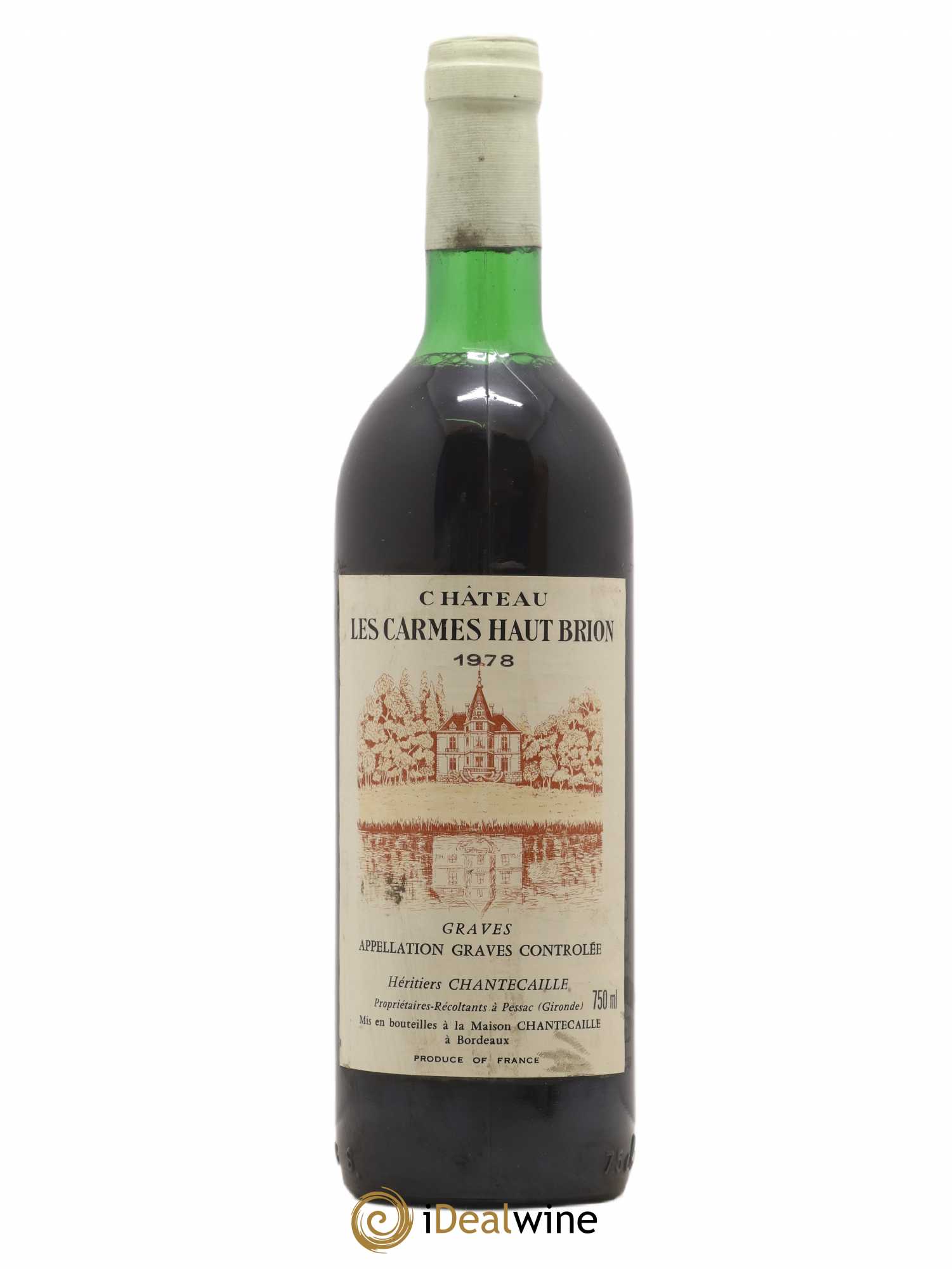 Château Les Carmes Haut-Brion 1978 - Lot de 1 bouteille - 0