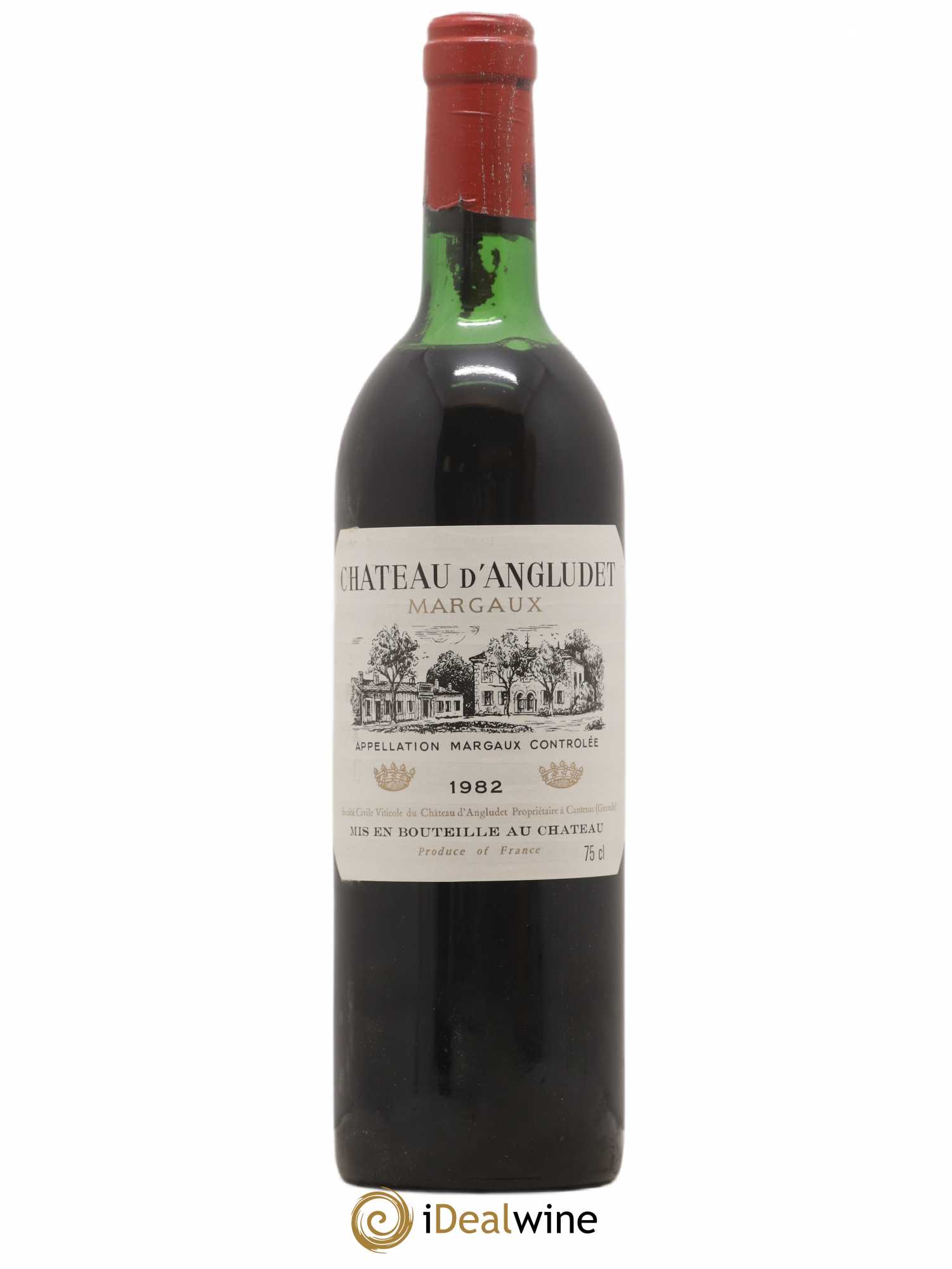 Château d' Angludet Cru Bourgeois 1982 - Lot de 1 bouteille - 0