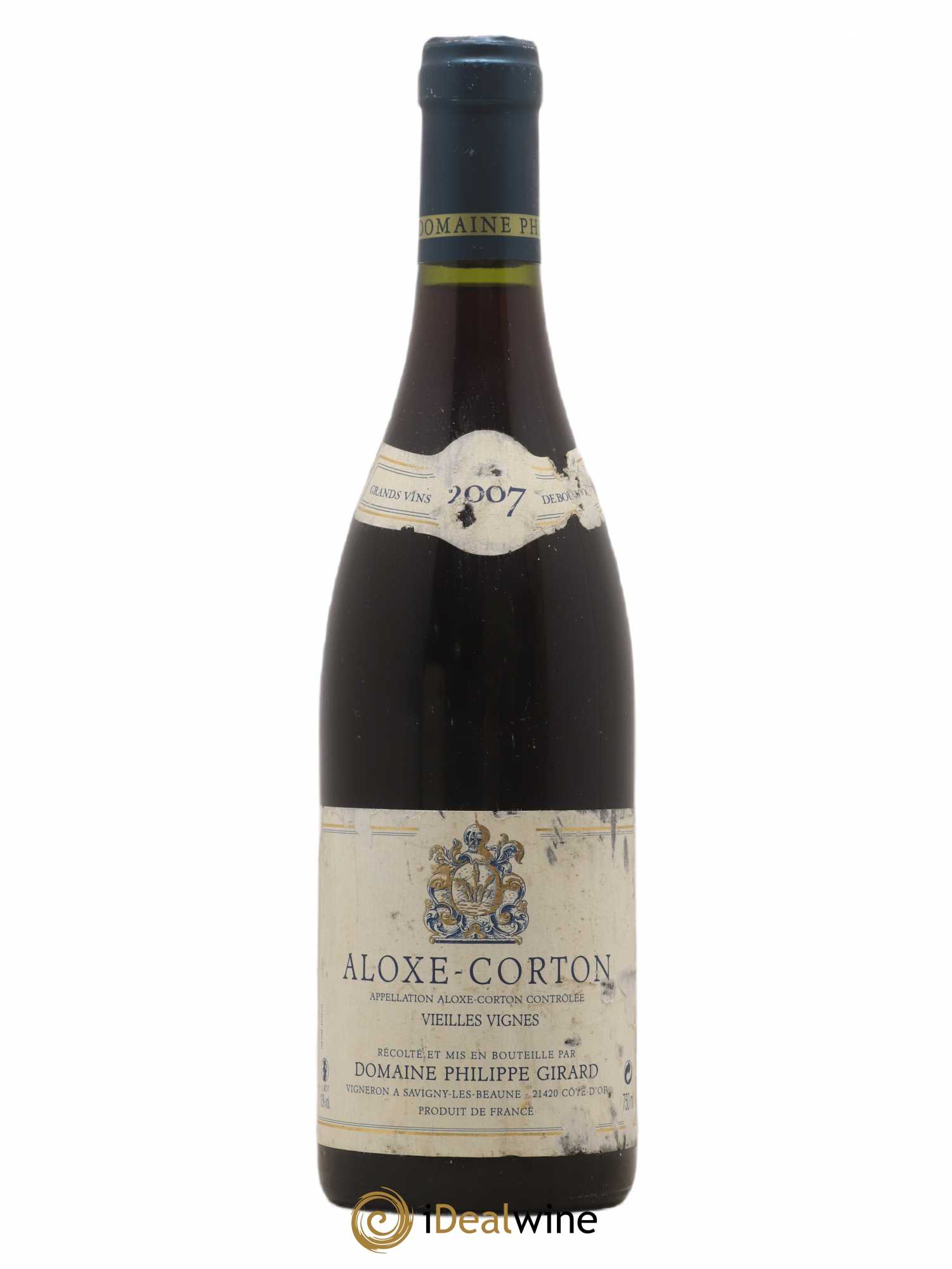 Aloxe-Corton Vieilles Vignes Domaine Philippe Girard 2007 - Lot de 1 bouteille - 0