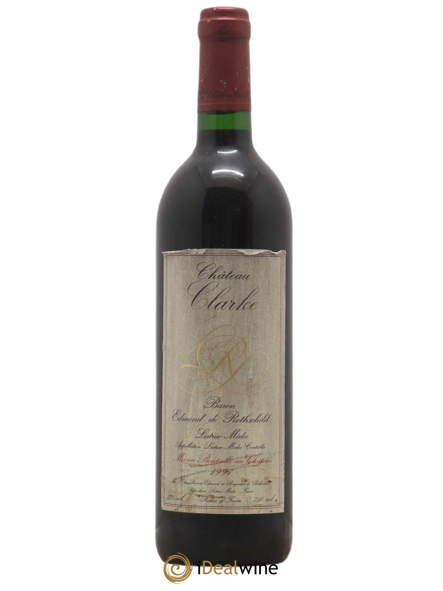 Château Clarke 1997 - Lot de 1 bouteille - 0