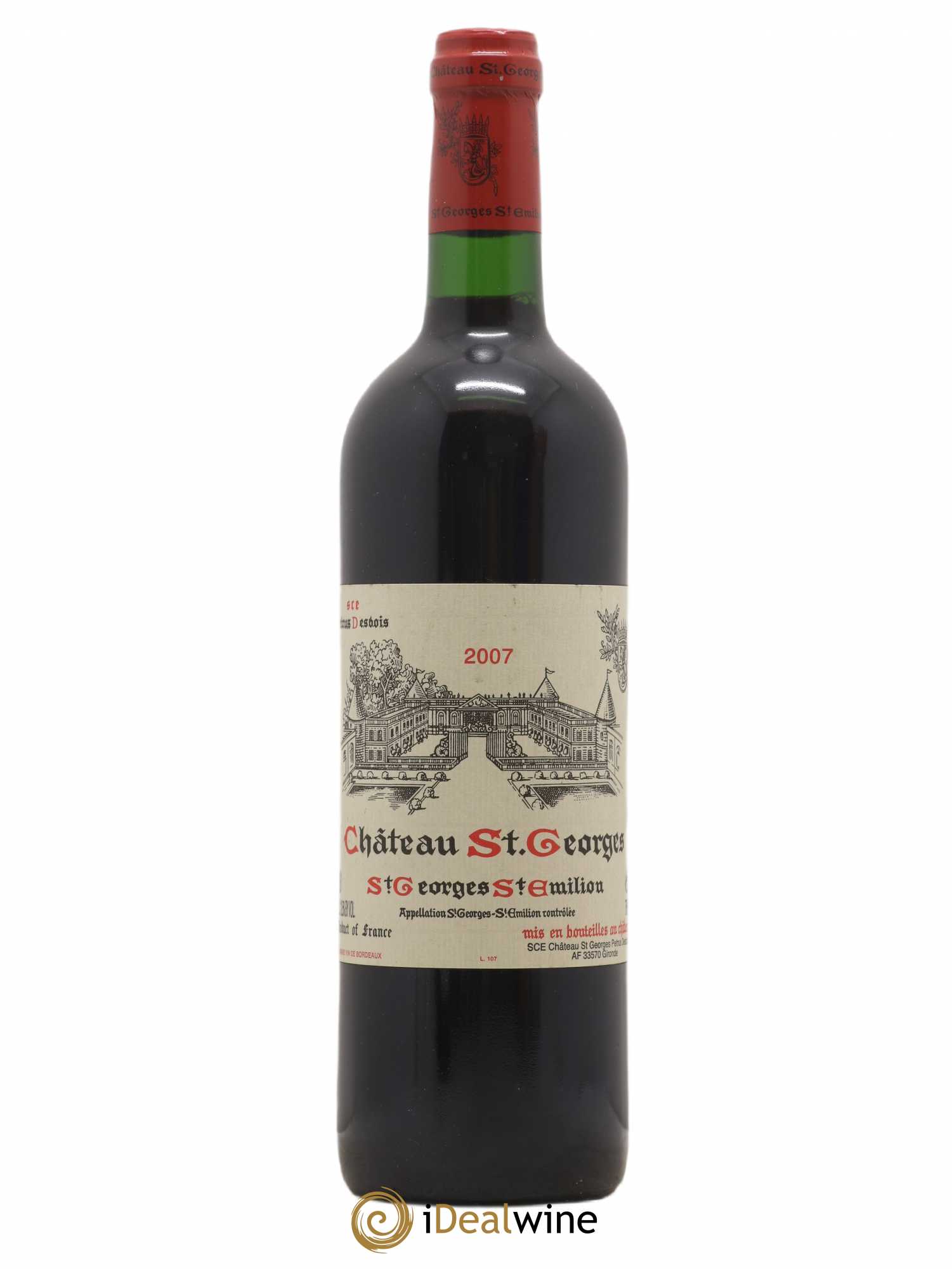 Château Saint-Georges 2007 - Lot de 1 bouteille - 0