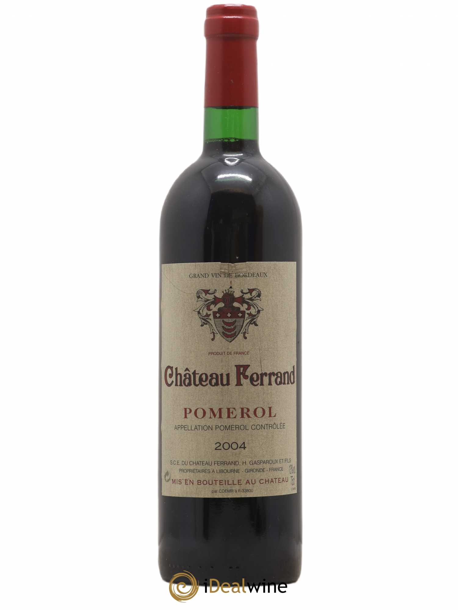 Château Ferrand 2004 - Lot de 1 bouteille - 0