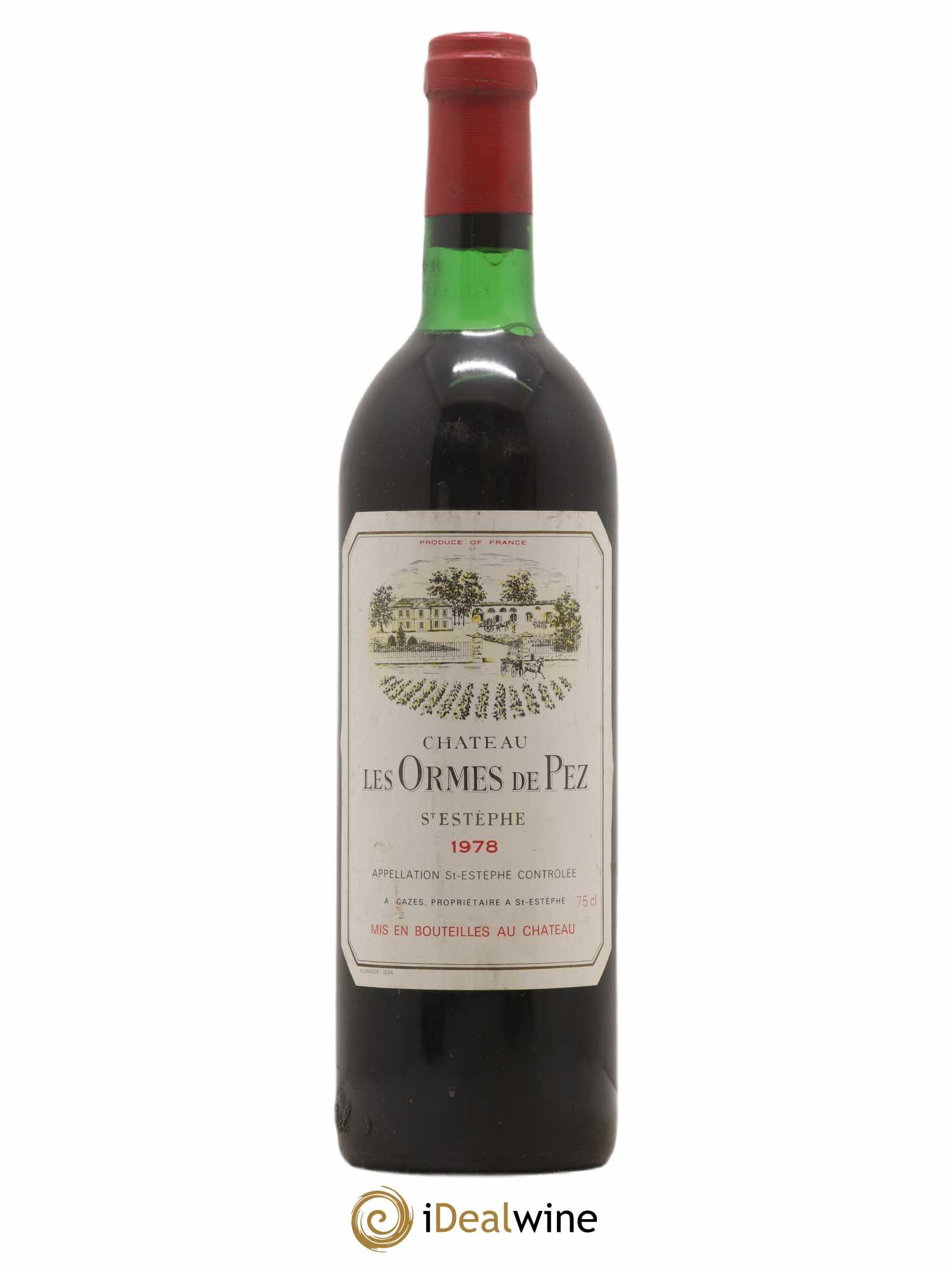 Château les Ormes de Pez 1978 - Lot de 1 bouteille - 0