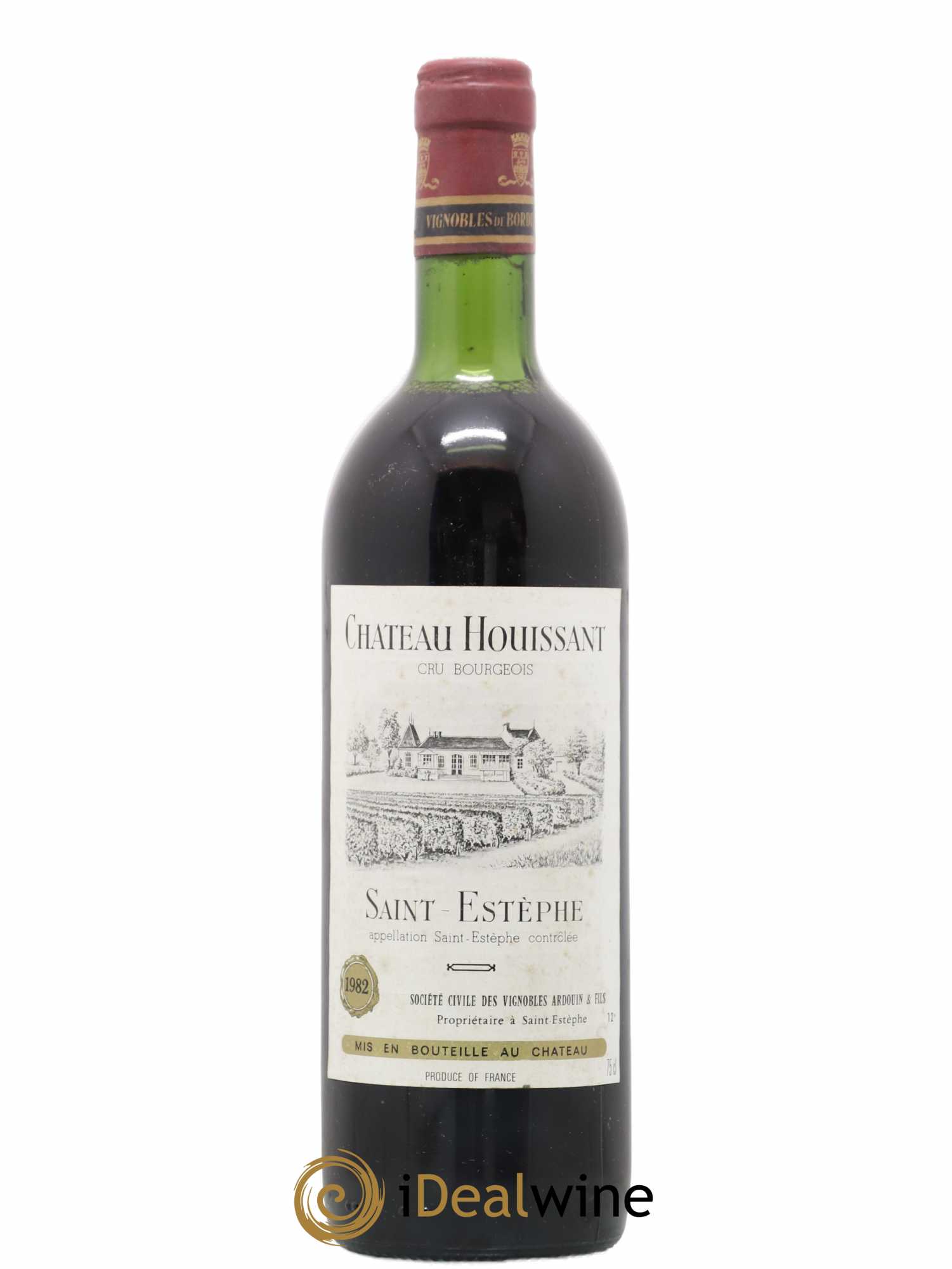 Saint-Estèphe Château Houissant 1982 - Lot de 1 bouteille - 0