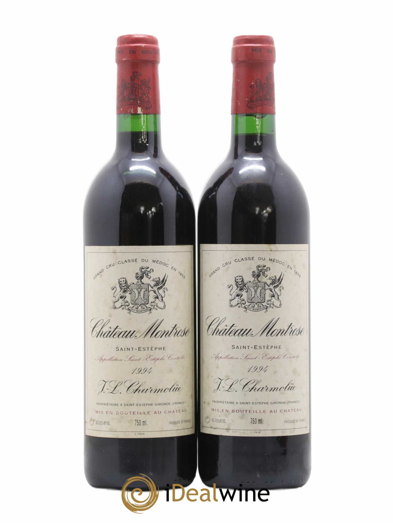 Château Montrose 2ème Grand Cru Classé 1994 - Lot de 2 bouteilles - 0