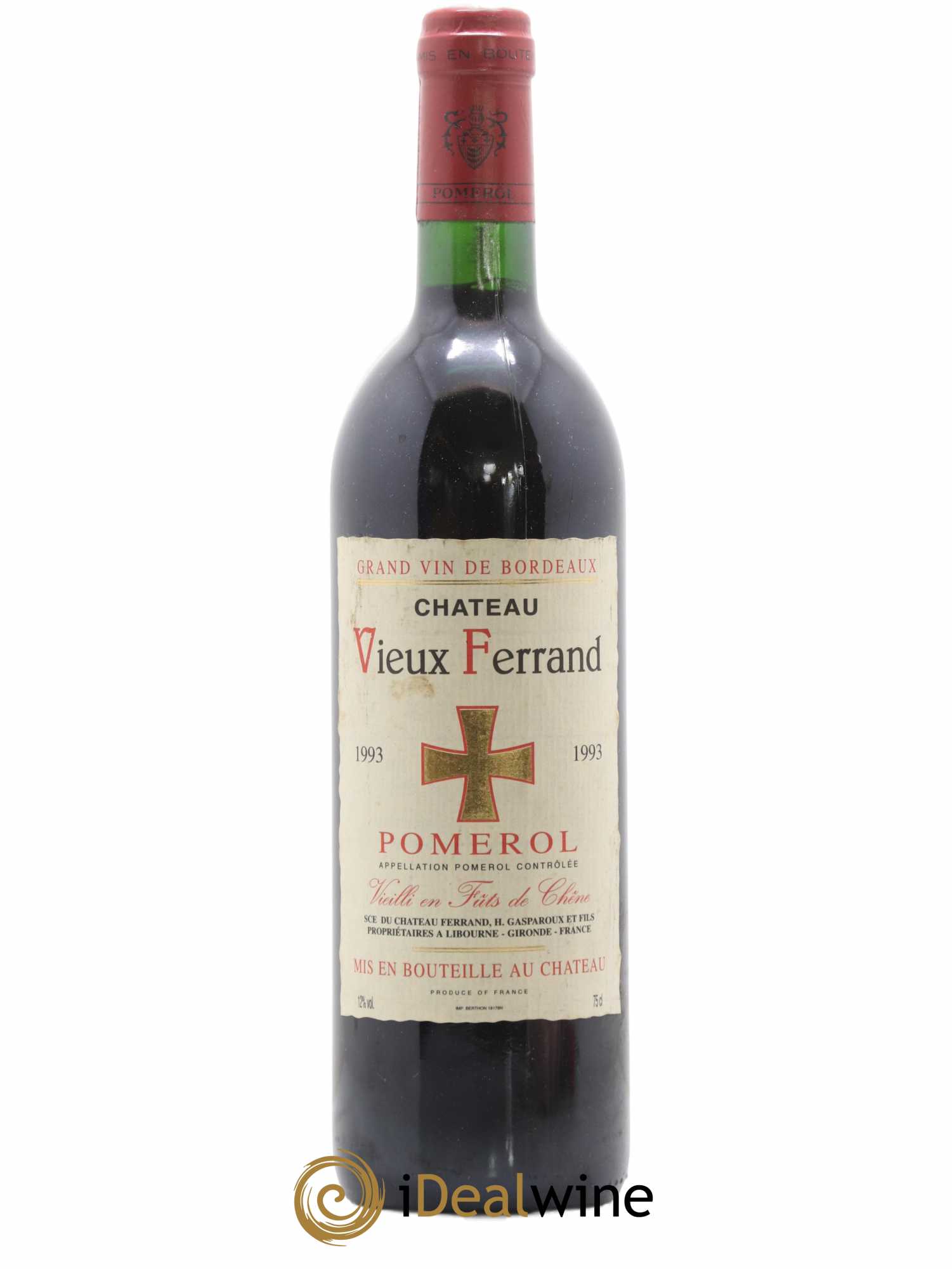 Pomerol Château Vieux Ferrand 1993 - Posten von 1 Flasche - 0