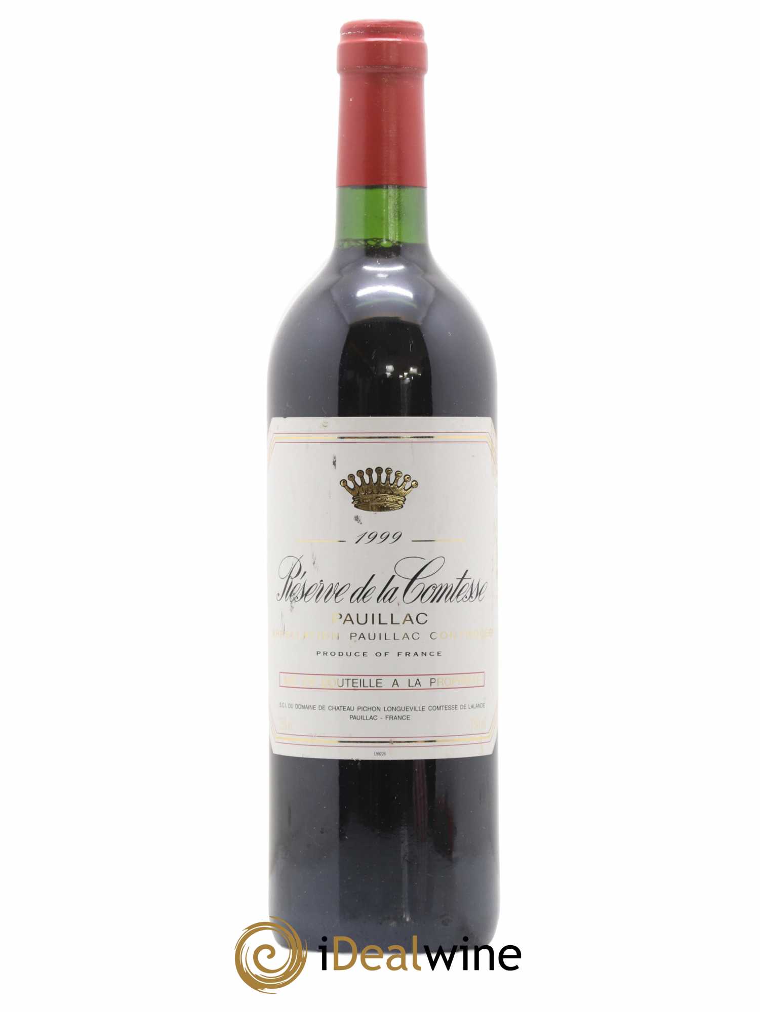 Réserve de la Comtesse Second Vin 1999 - Lot de 1 bouteille - 0