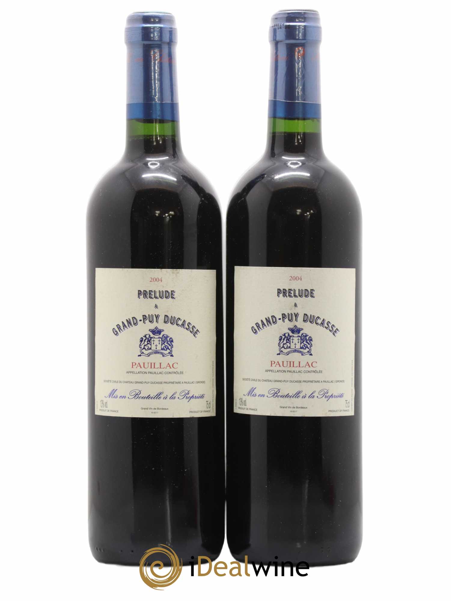 Prélude à Grand Puy Ducasse Second Vin 2004 - Lot de 2 bouteilles - 0