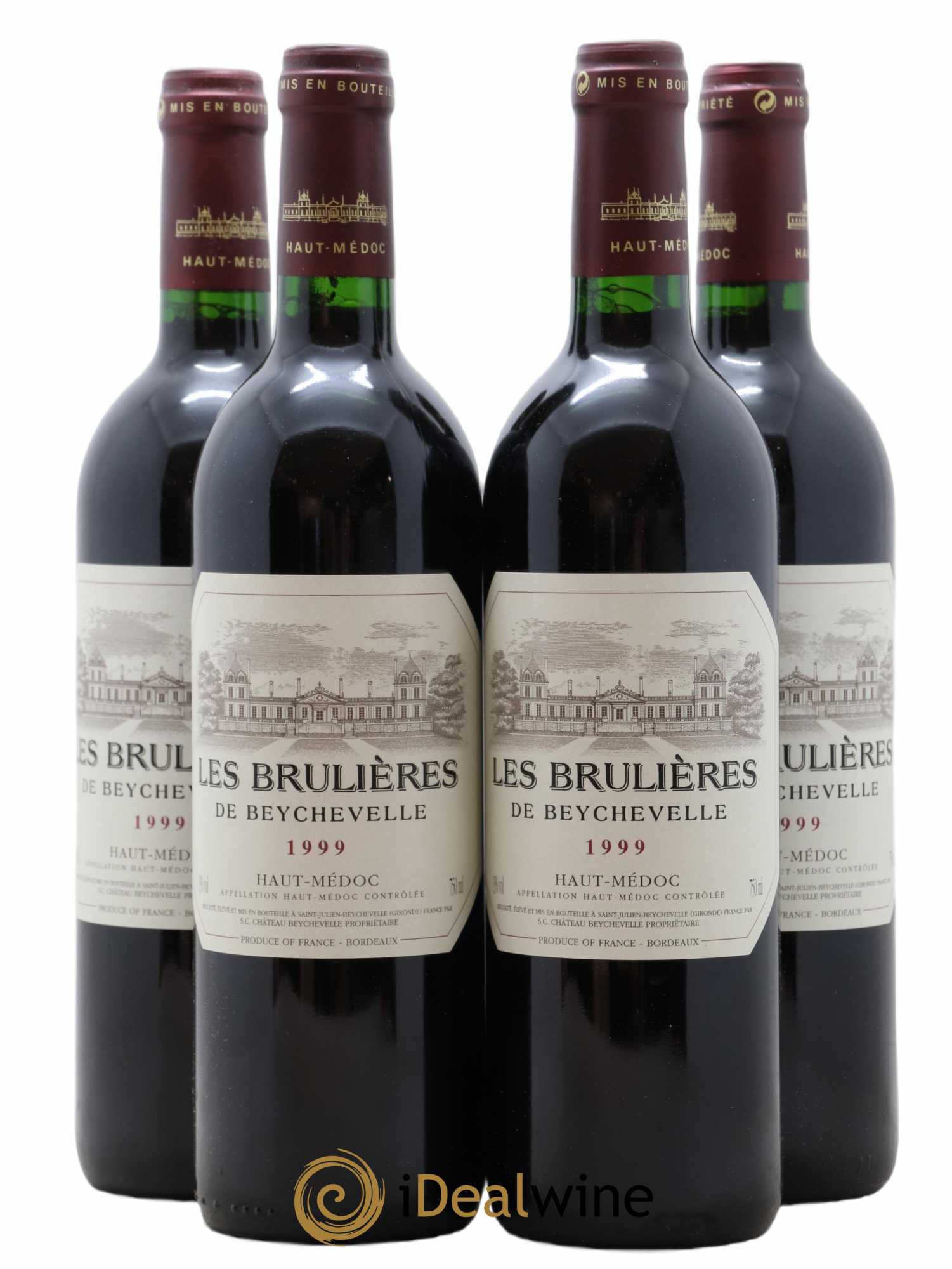 Haut Médoc (senza prezzo di riserva) 1999 - Lotto di 4 bottiglie - 0