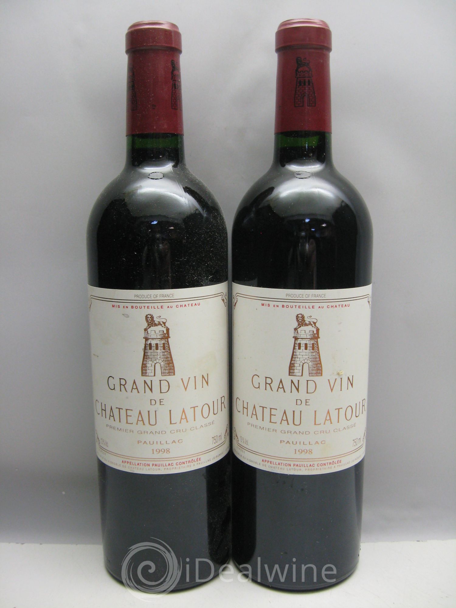 Château Latour 1er Grand Cru Classé 1998 - Lot de 6 bouteilles - 2