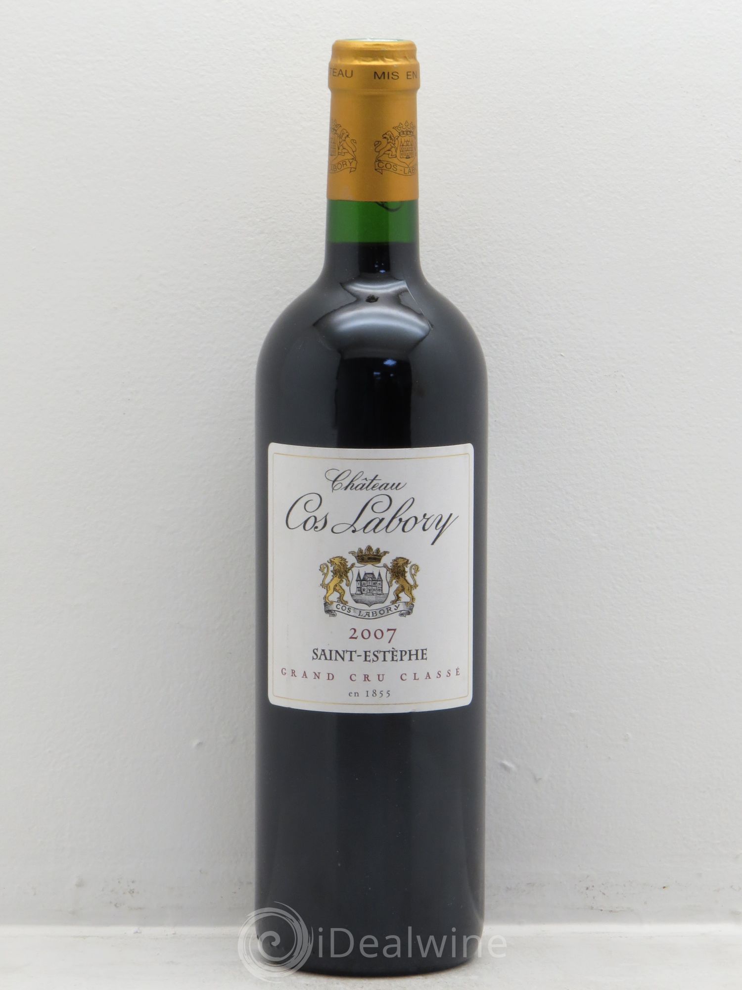 Château Cos Labory 5ème Grand Cru Classé 2007 - Lot de 1 bouteille - 0
