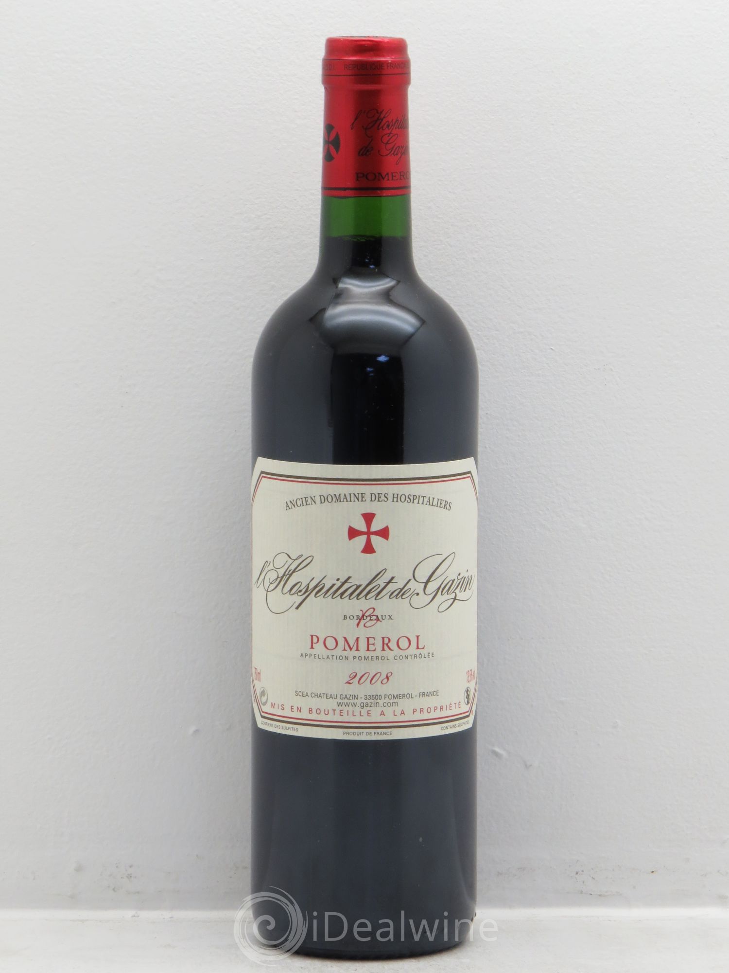 L'Hospitalet de Gazin Second Vin 2008 - Lot de 1 bouteille - 0